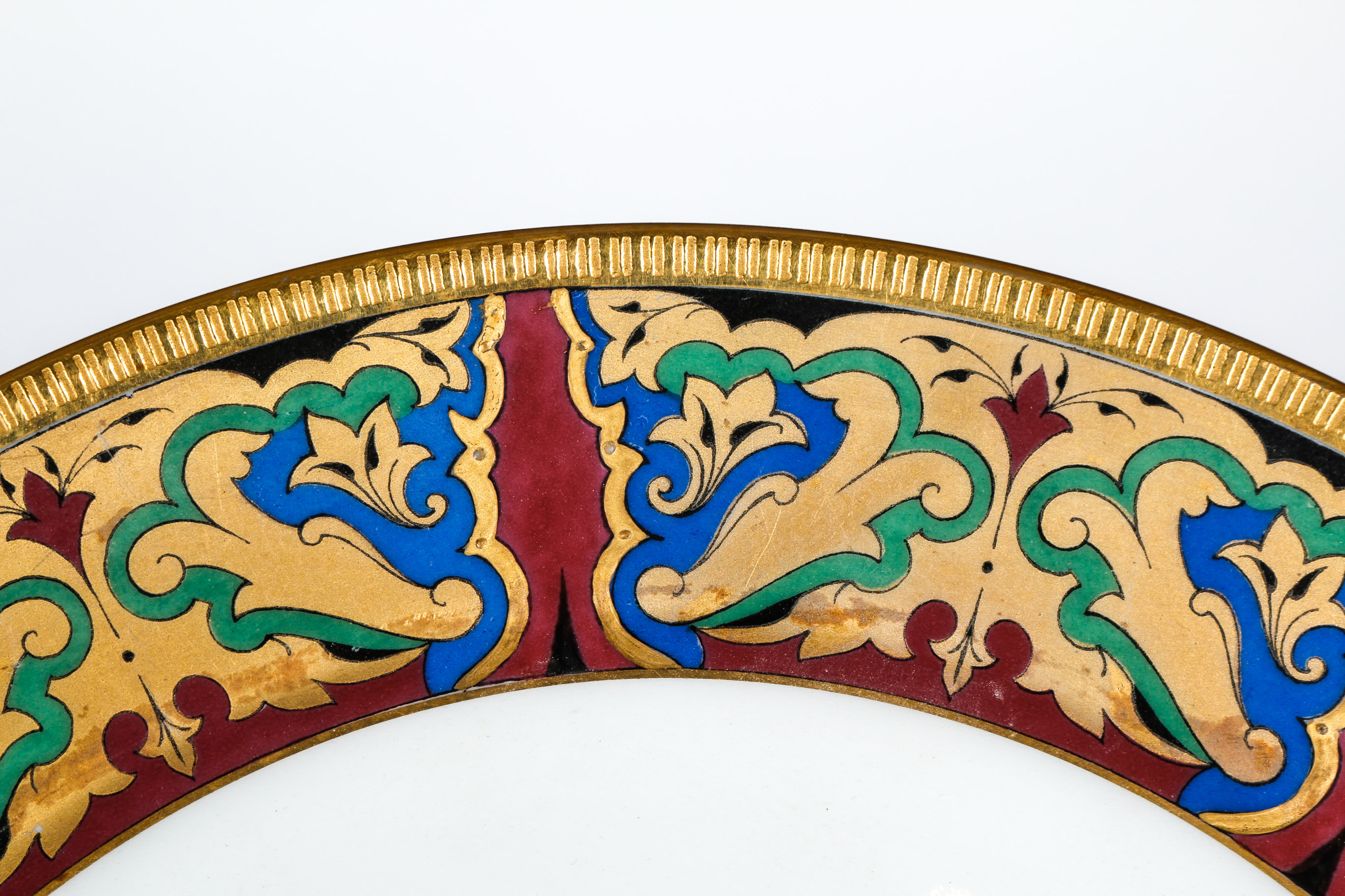 Limoges Haviland Plate and Royal Epiag Czechoslovakia Plates