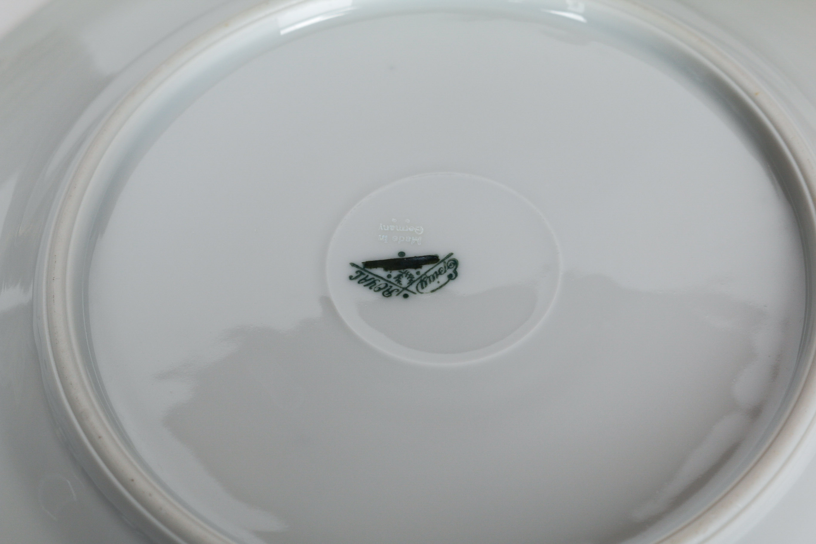 Limoges Haviland Plate and Royal Epiag Czechoslovakia Plates