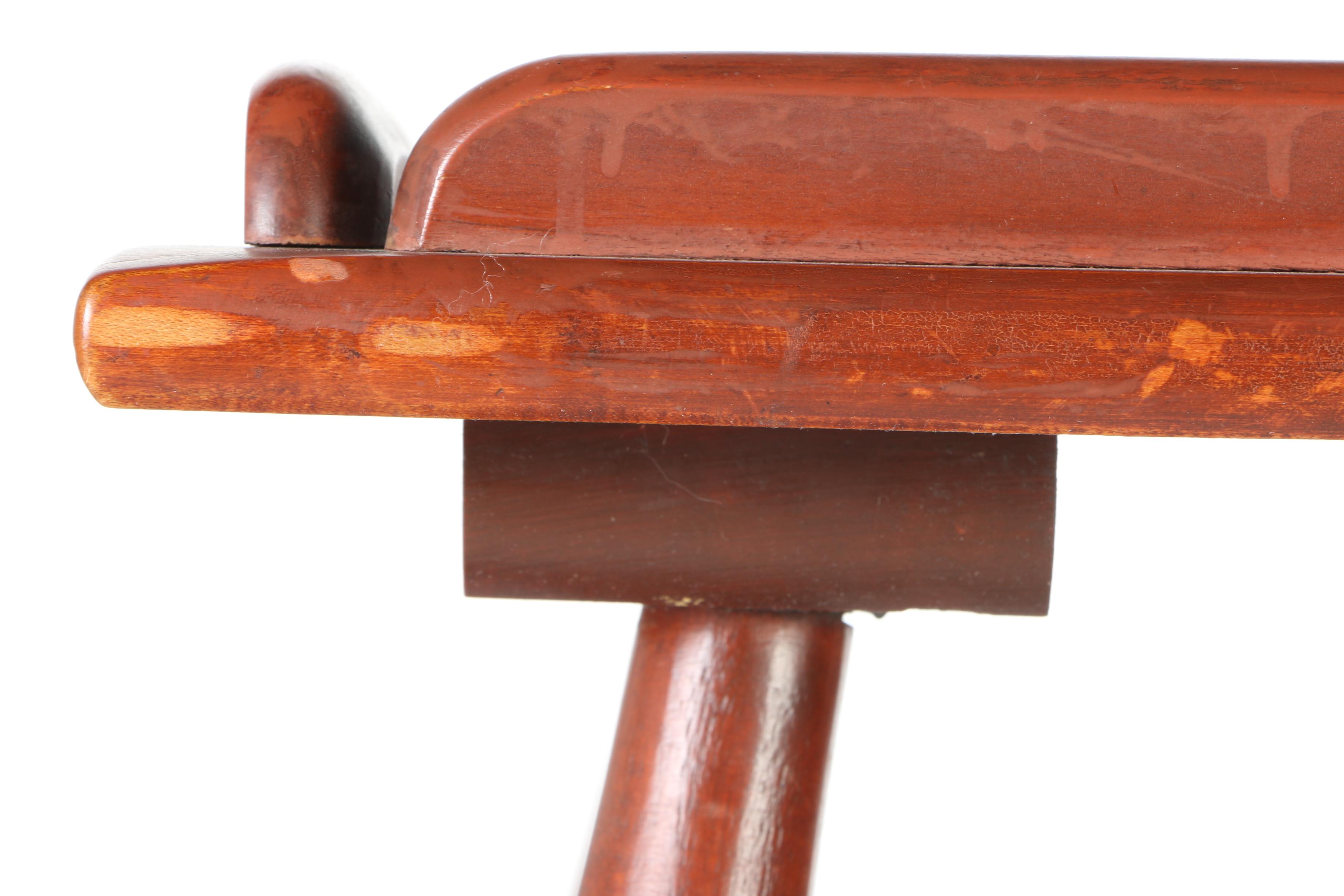 Vintage Tray Top Side Table