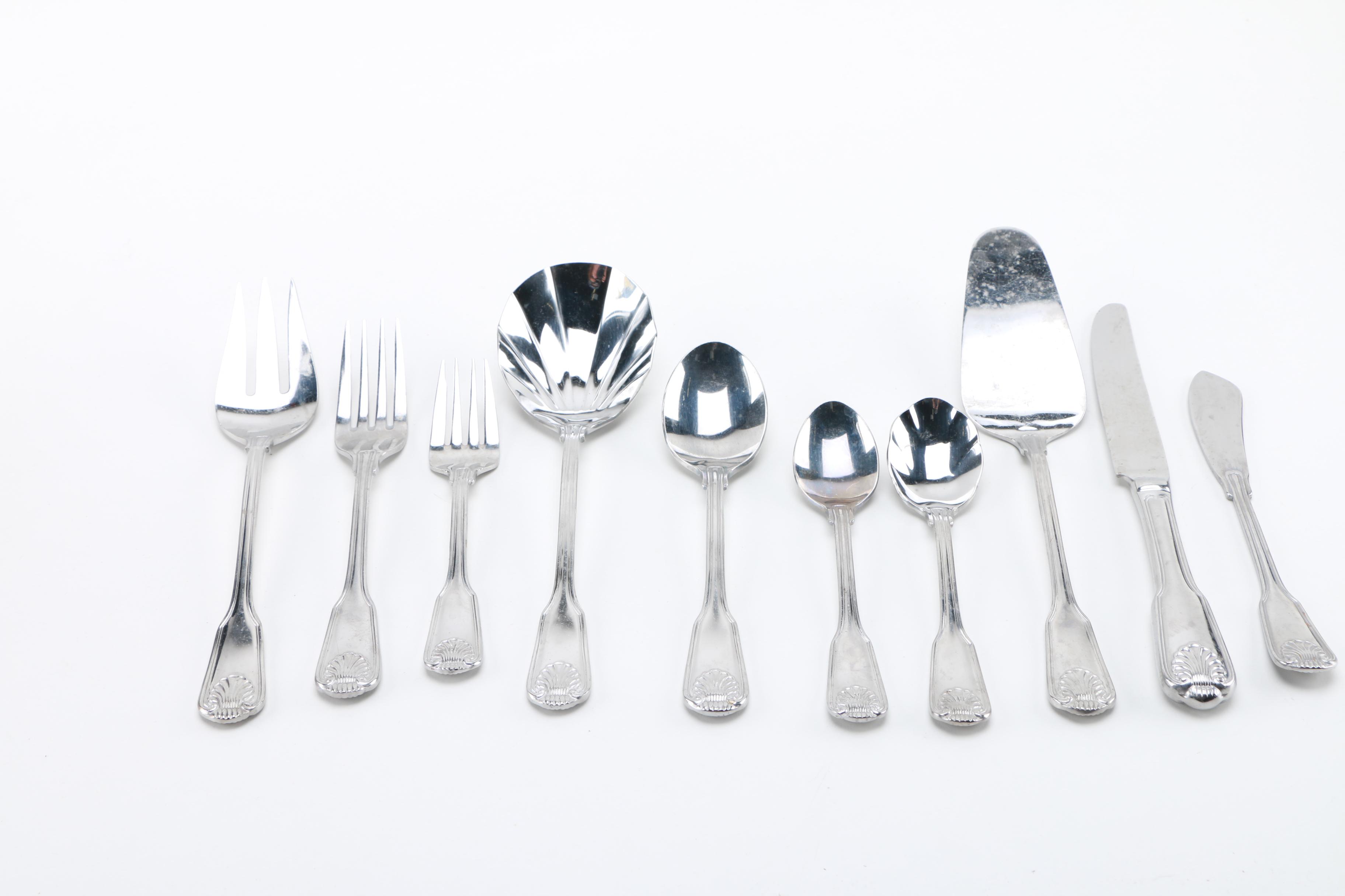 Towle Supreme Cutlery "English Shell" Stainless Flatware Set