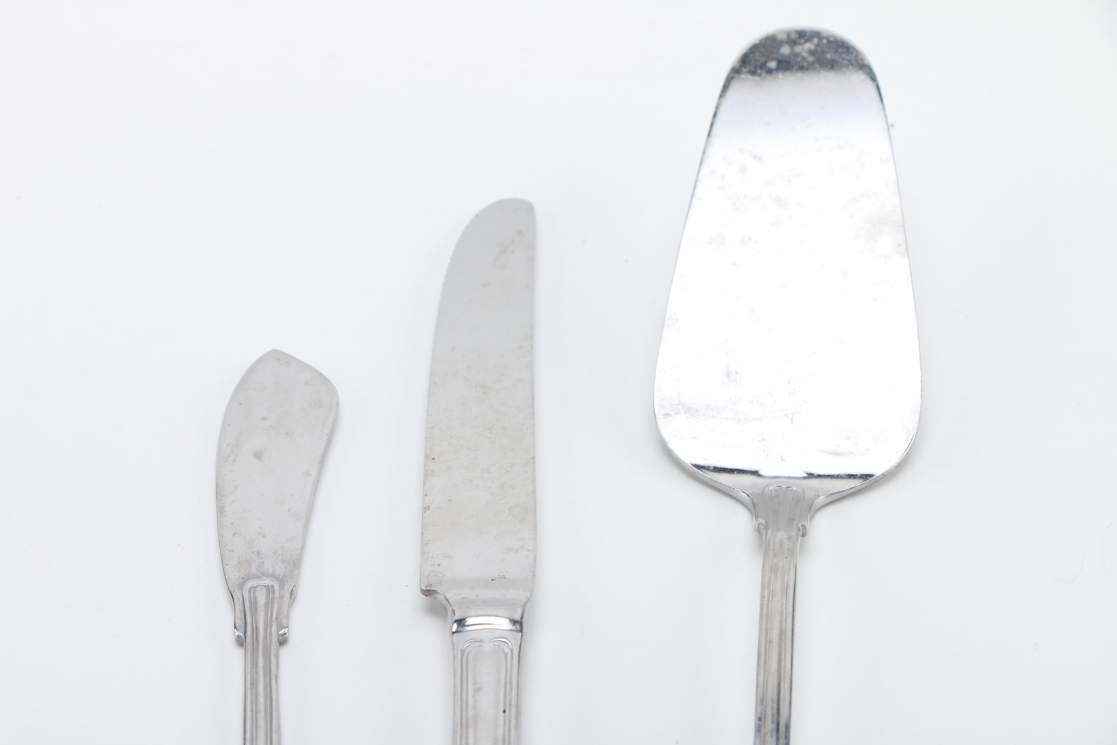 Towle Supreme Cutlery "English Shell" Stainless Flatware Set