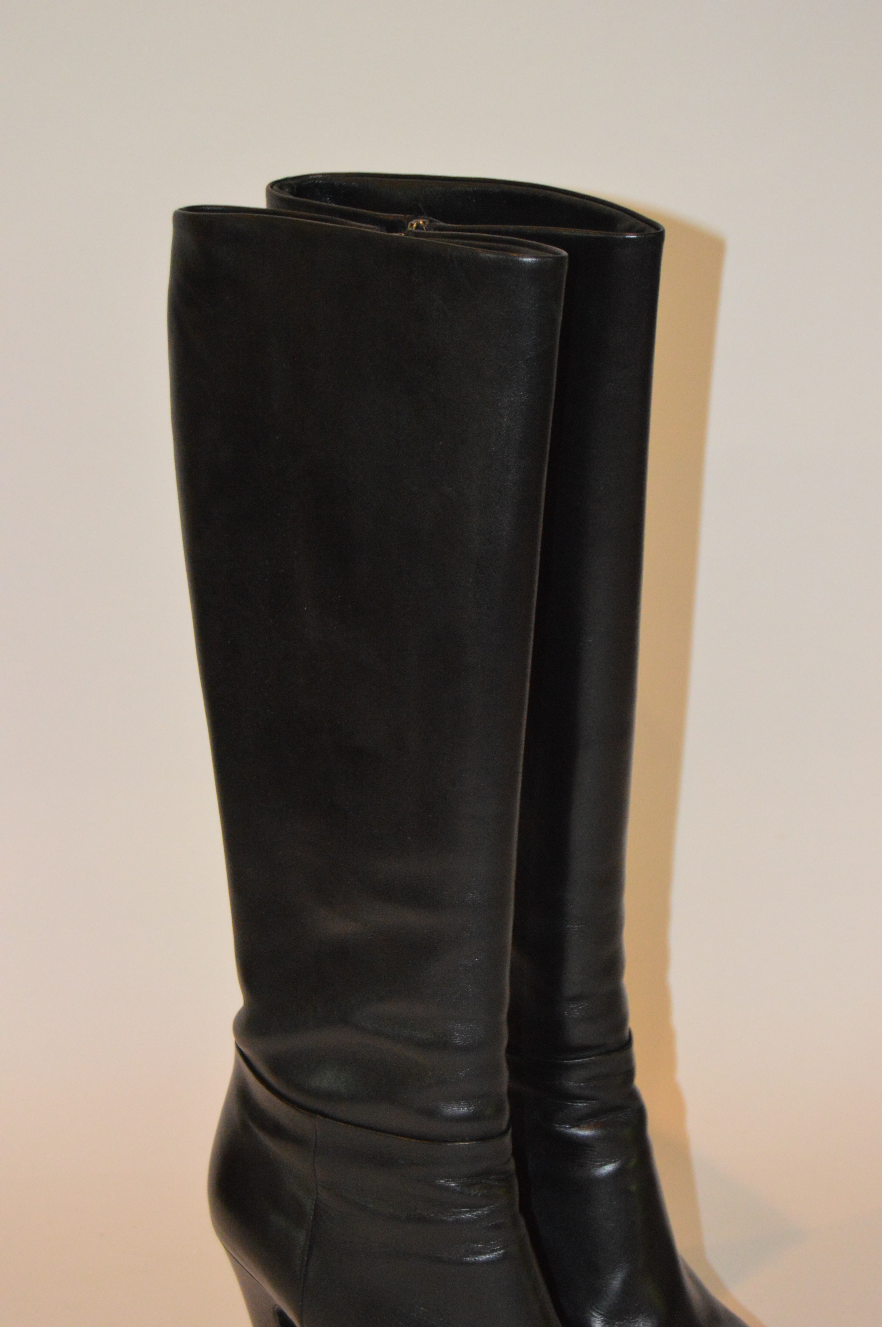 Prada Leather Designer Boots