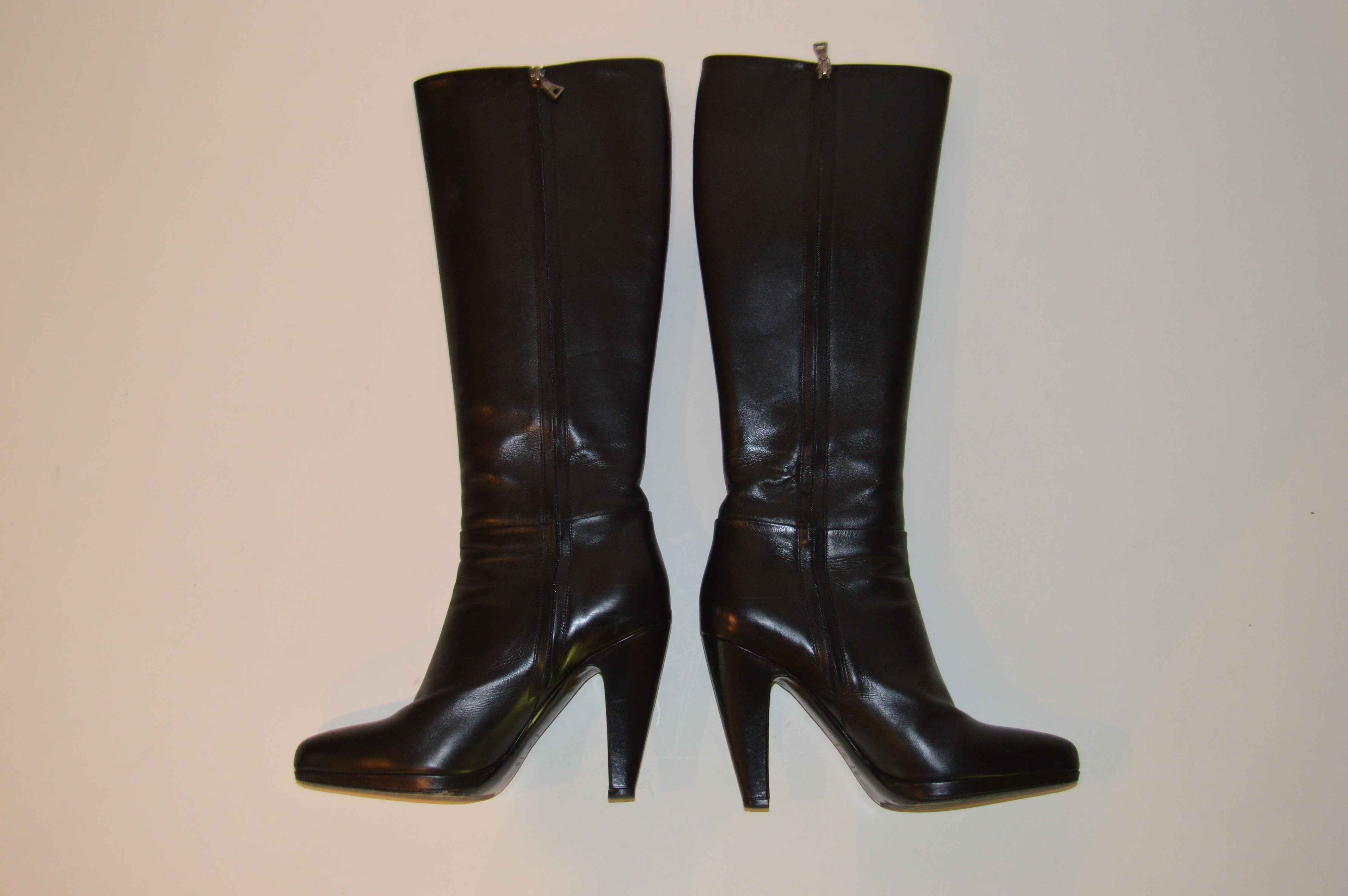Prada Leather Designer Boots
