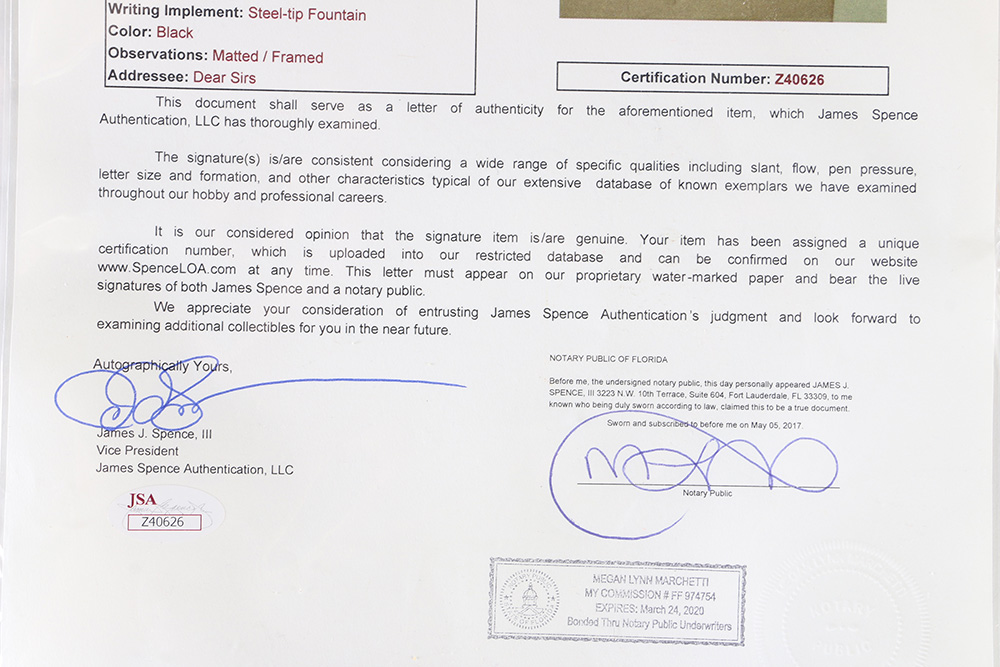 1908 Woodrow Wilson Signed Letter