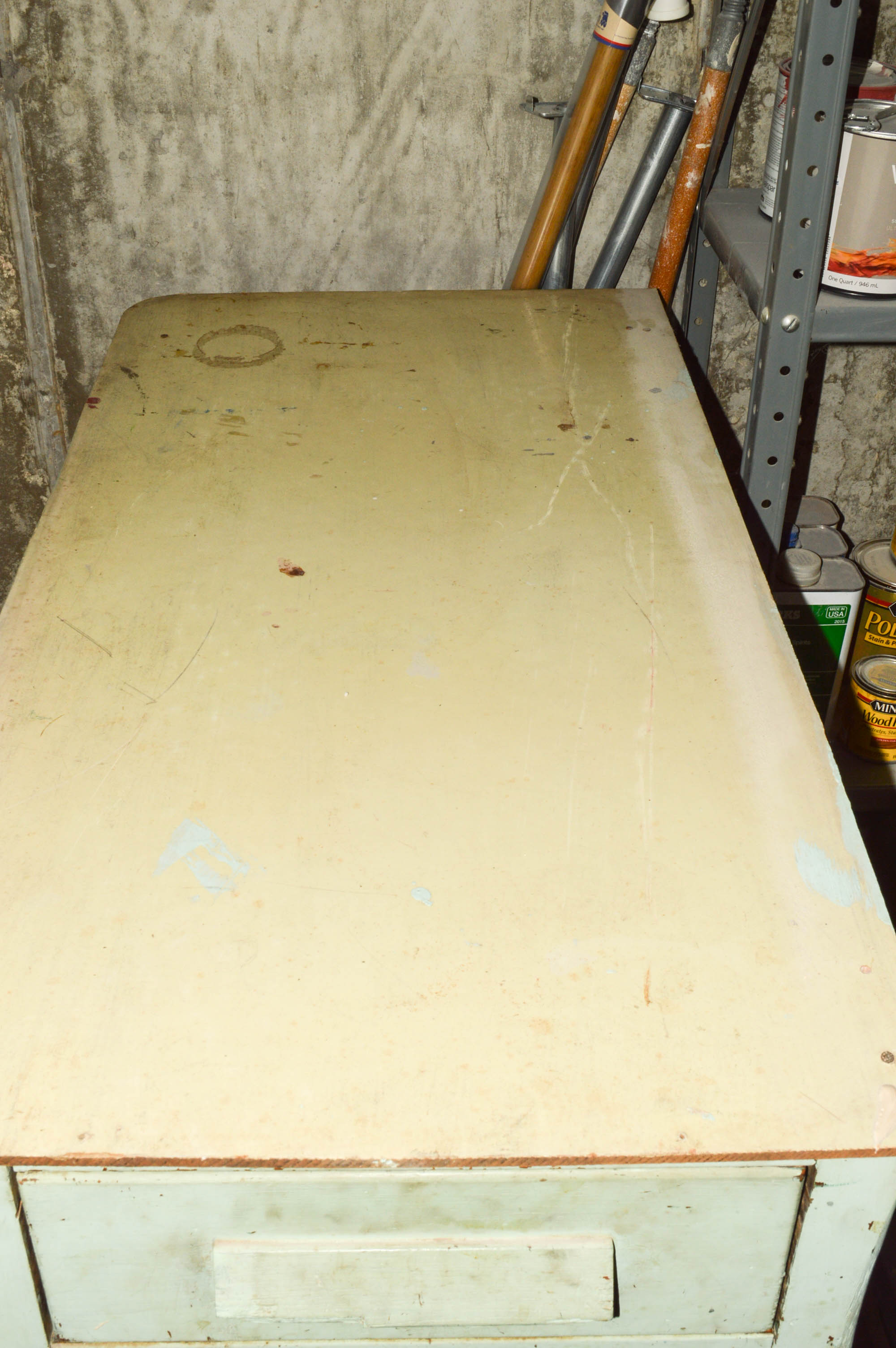 Two Repurposed Vintage Desk Cabinets