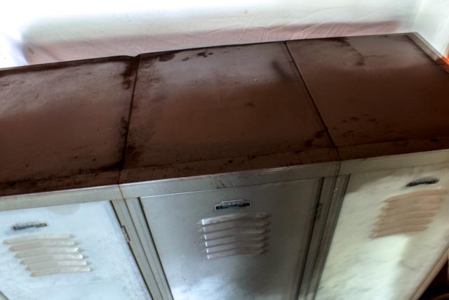 Vintage Interior Steel School Lockers