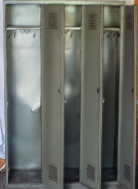 Vintage Interior Steel School Lockers