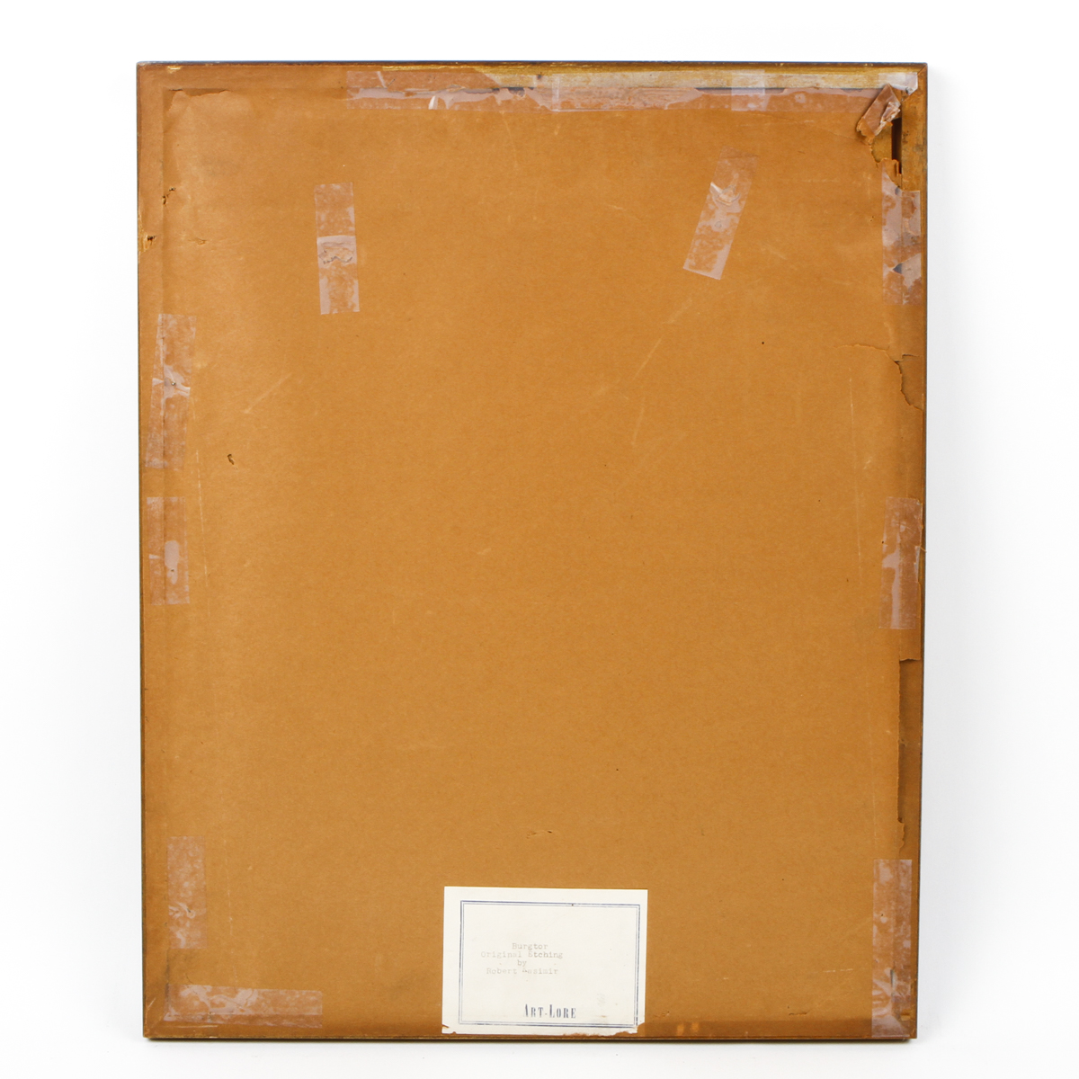 After Robert Kaismir Aquatint Etching of Vienna Palace Gate