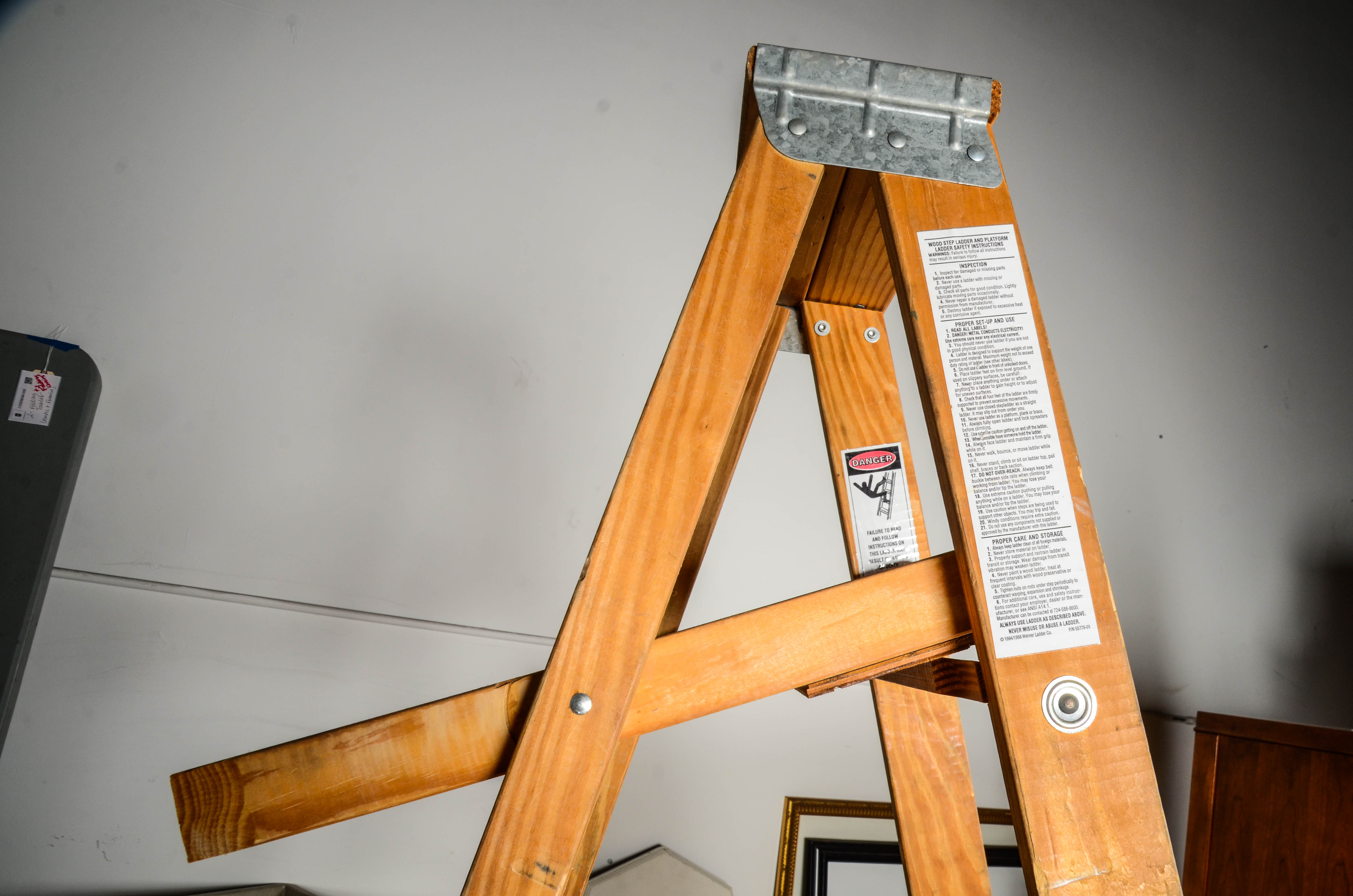 Werner 6-Foot Wooden Ladder