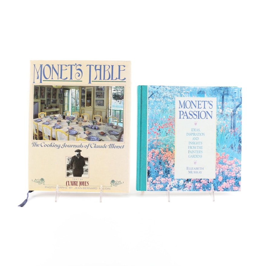 "Monet's Table" and "Monet's Passion" Books