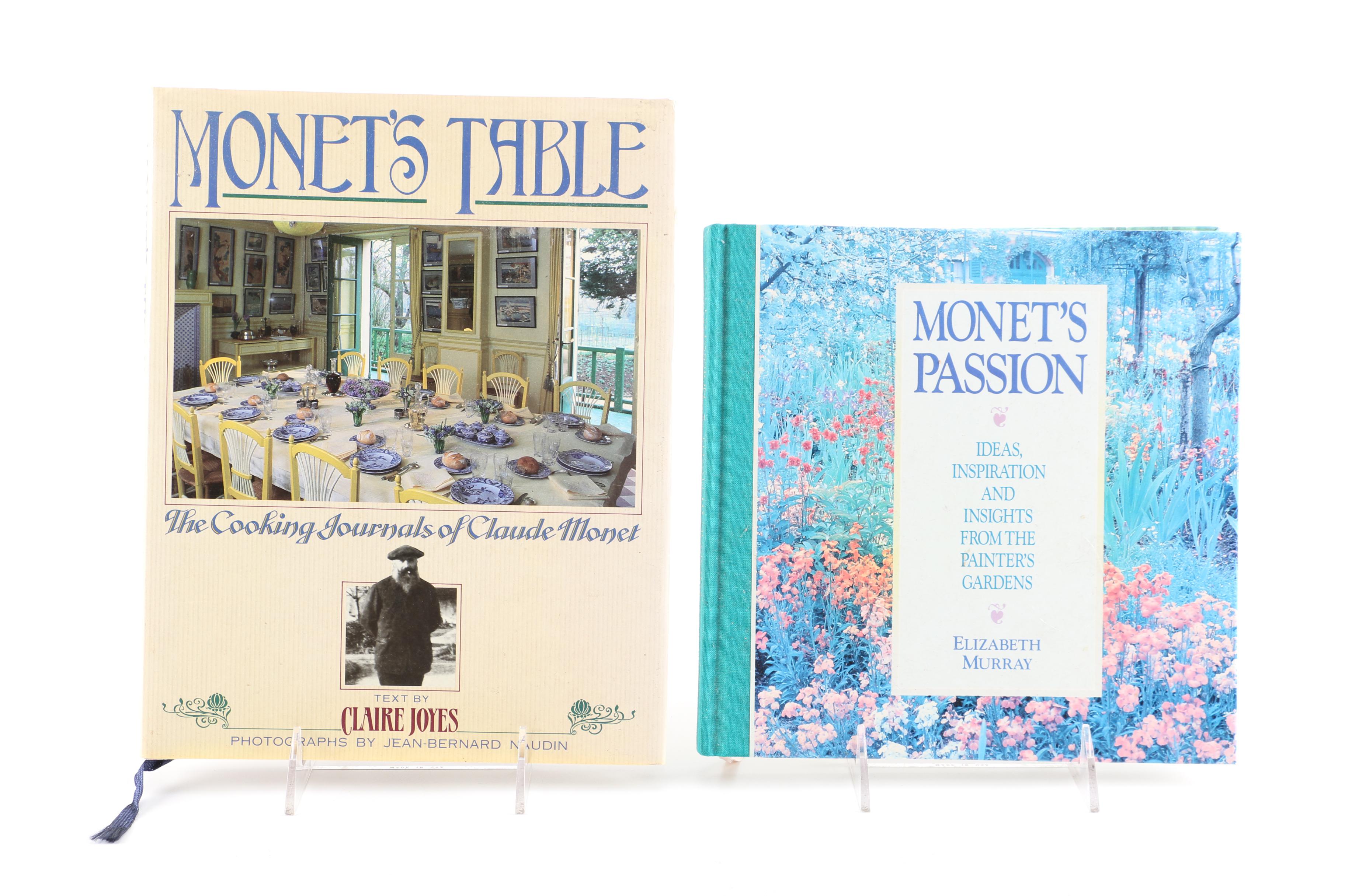 "Monet's Table" and "Monet's Passion" Books