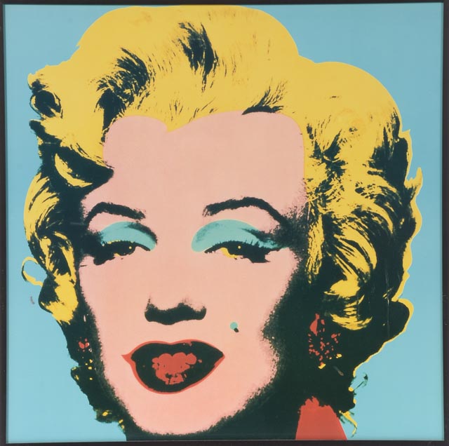 Offset Lithograph after Andy Warhol "Marilyn Monroe" Serigraph