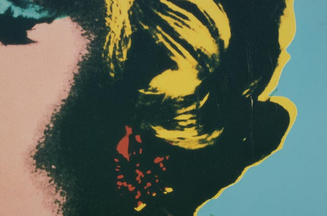 Offset Lithograph after Andy Warhol "Marilyn Monroe" Serigraph