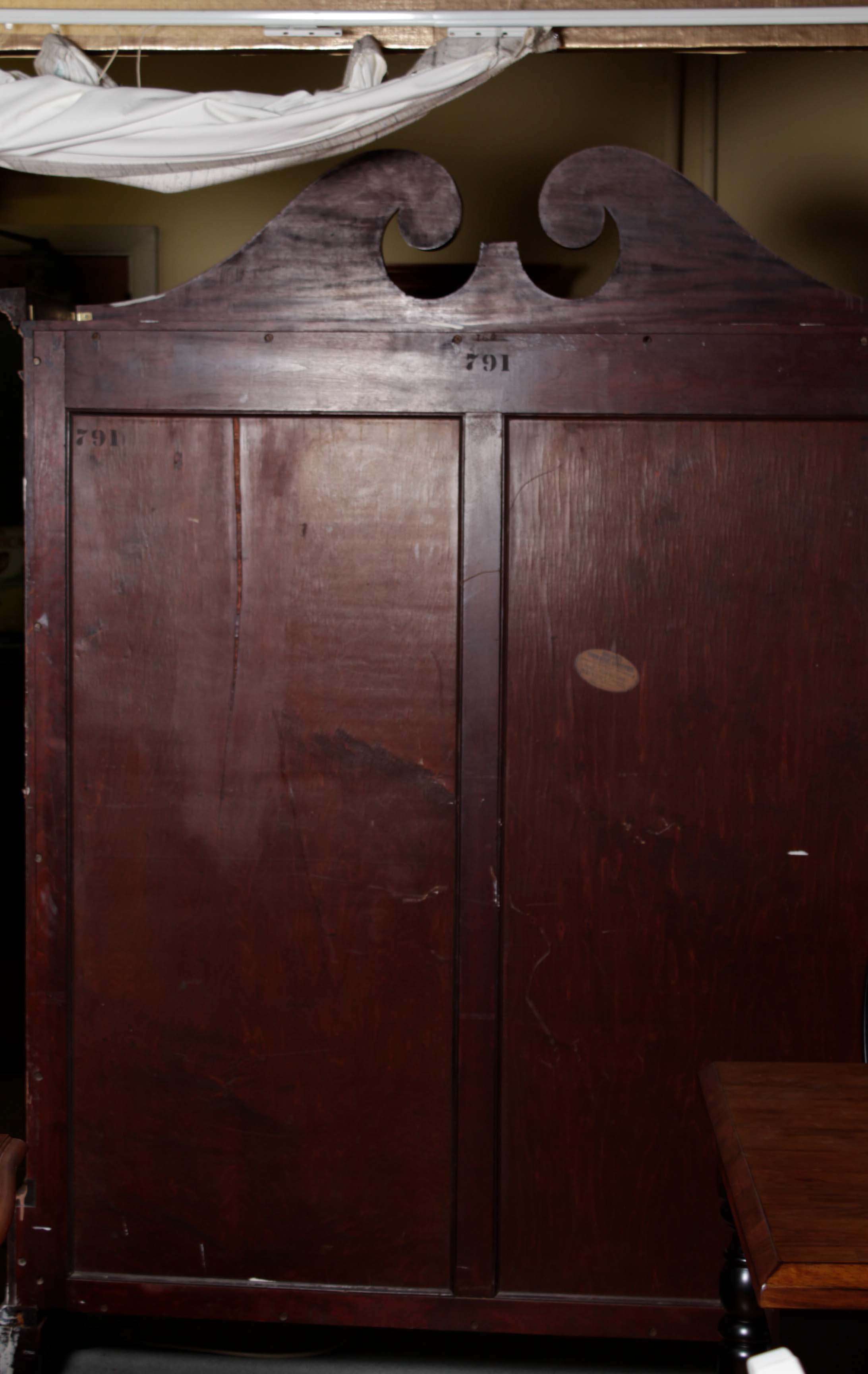 Early 20th Century Paine Furniture Chippendale-Style Display Cabinet