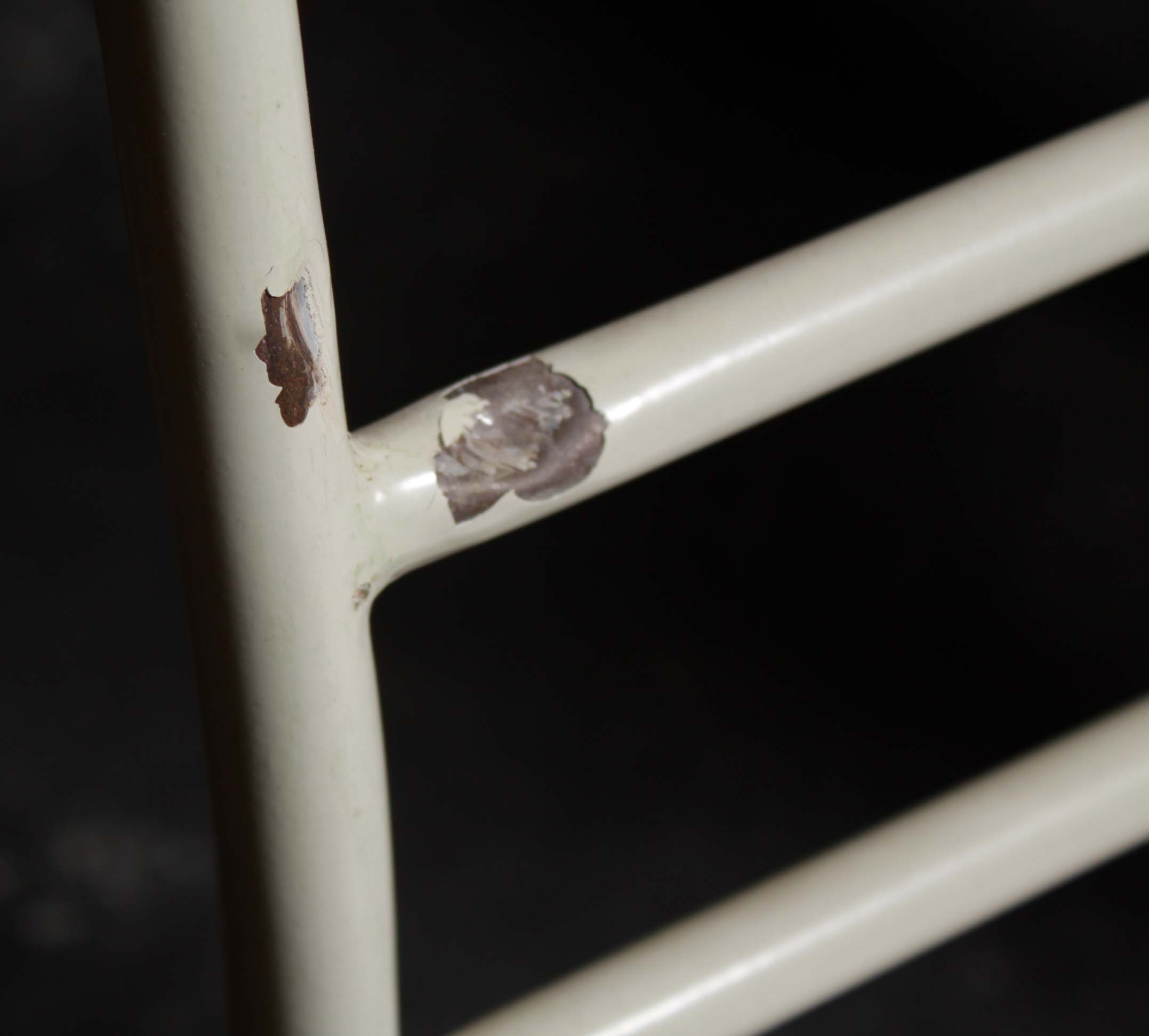 Patio Dining Table and Chairs With Tole Flowers