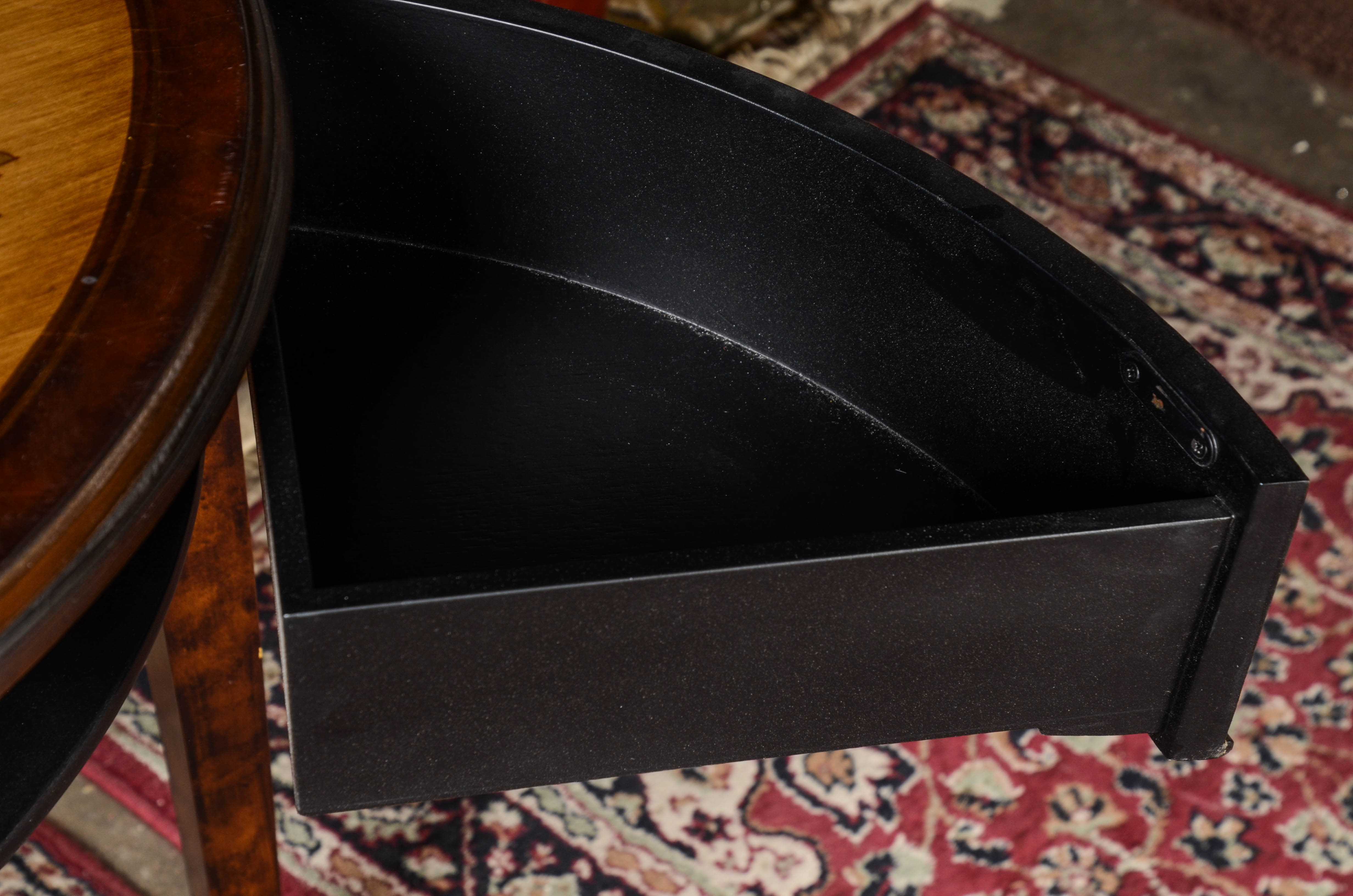 Painted Demilune Table