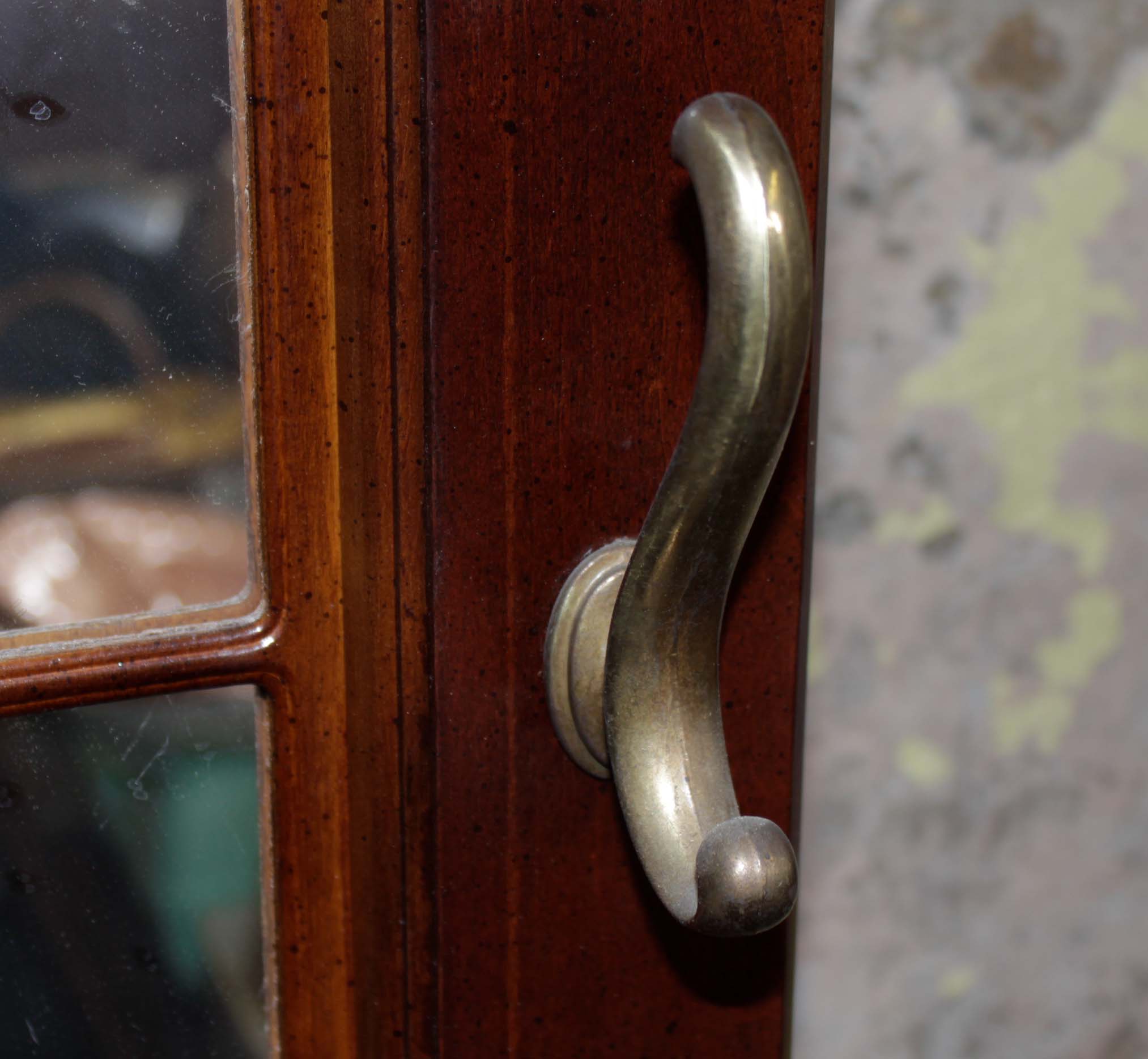 Vintage Chinoiserie Mirrored Hall Tree