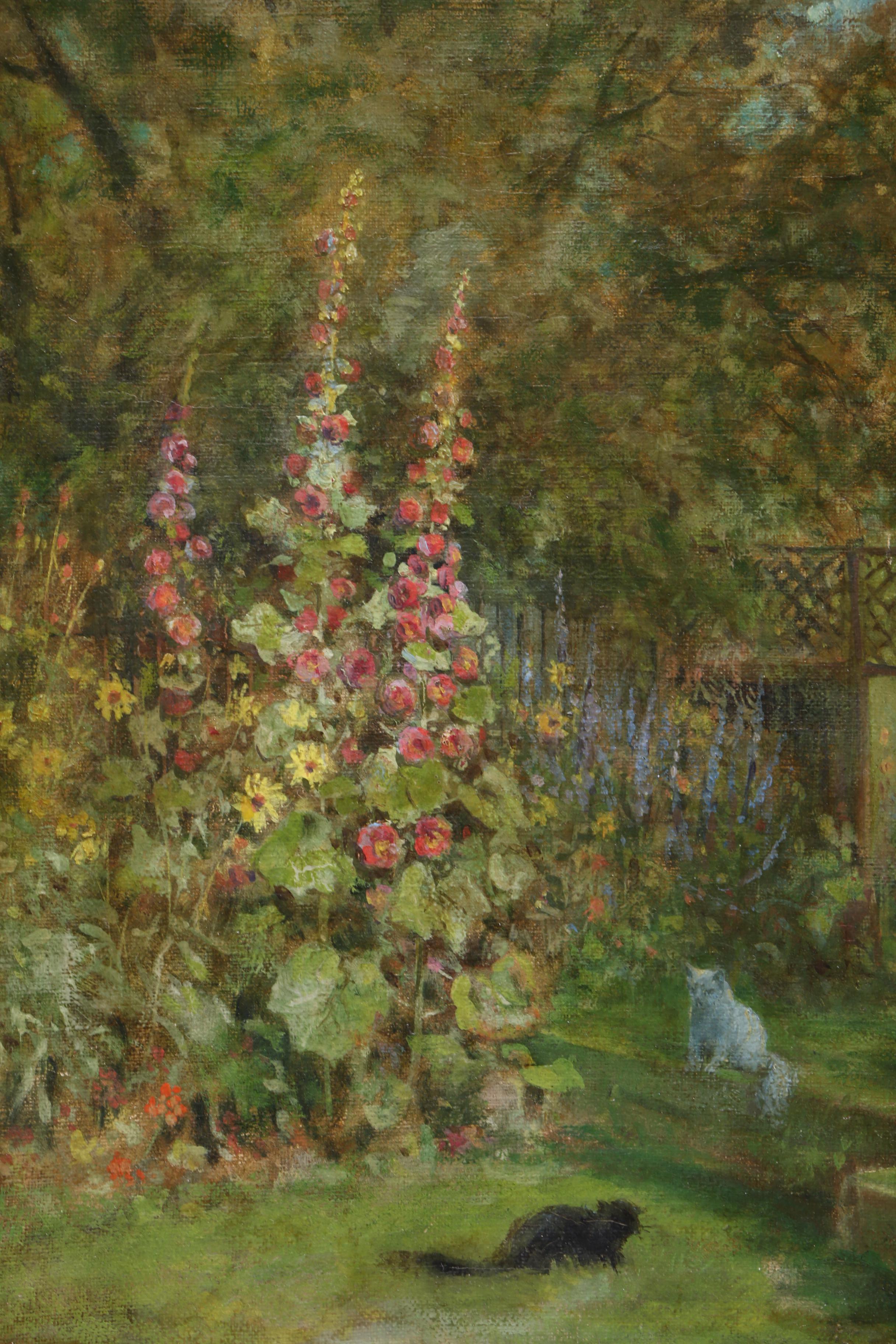 William H. Muller Hewitt Original Antique Oil Painting on Canvas