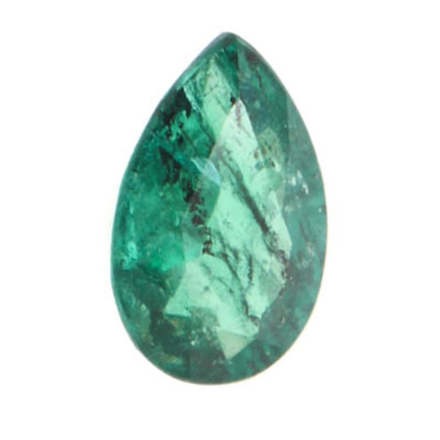 Loose 0.90 CT Natural Emerald Stone