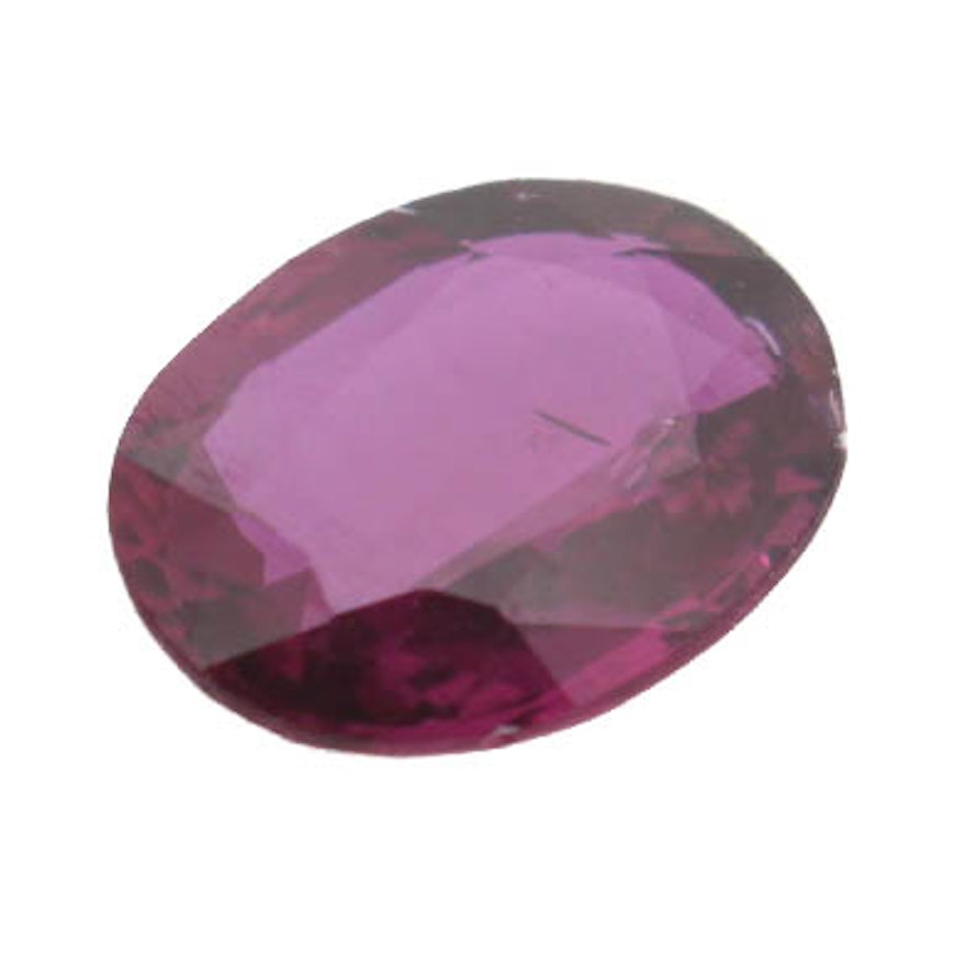 Loose 1.41 CTS Natural Ruby Stone