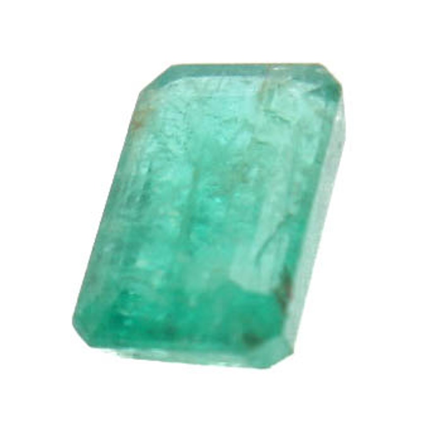 Loose 0.93 CT Natural Emerald Stone
