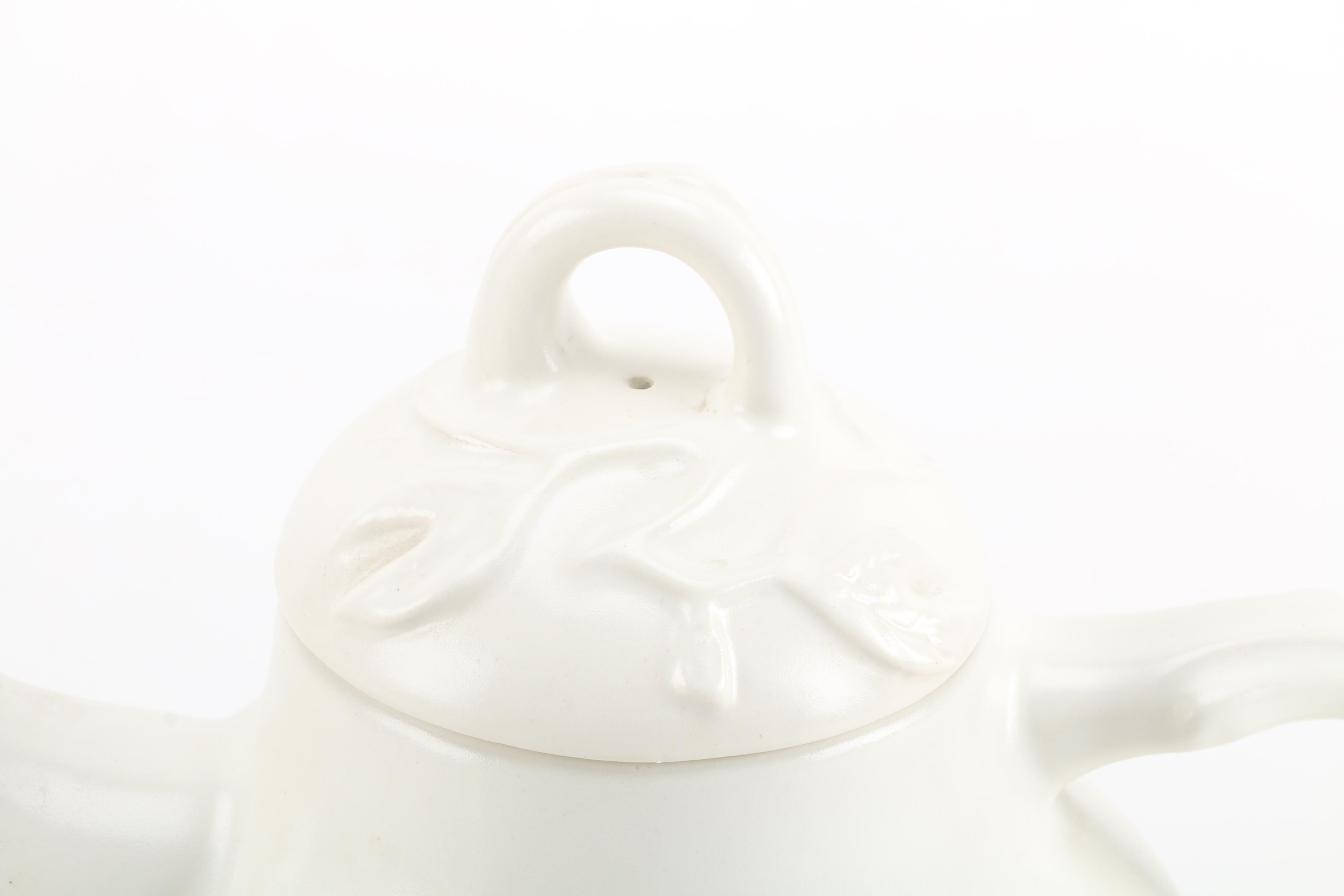 White Dishes for Tea and Entertaining