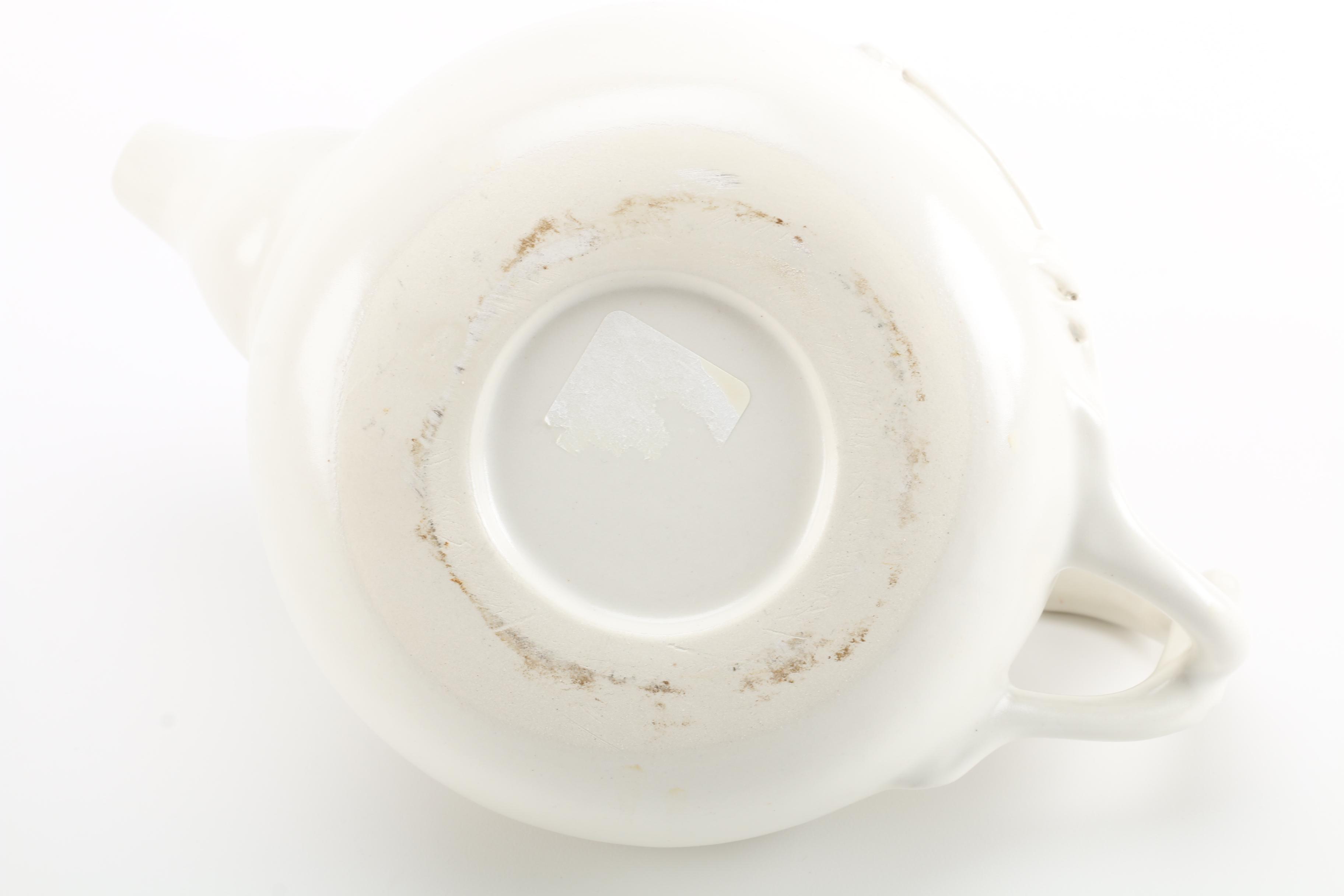 White Dishes for Tea and Entertaining