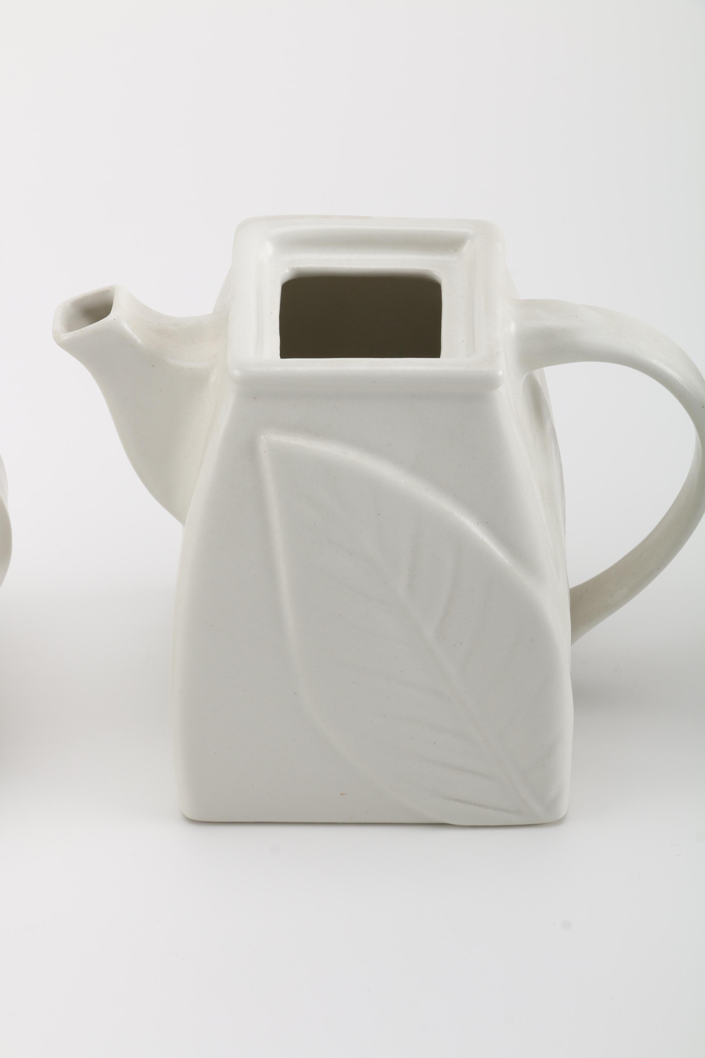 White Dishes for Tea and Entertaining