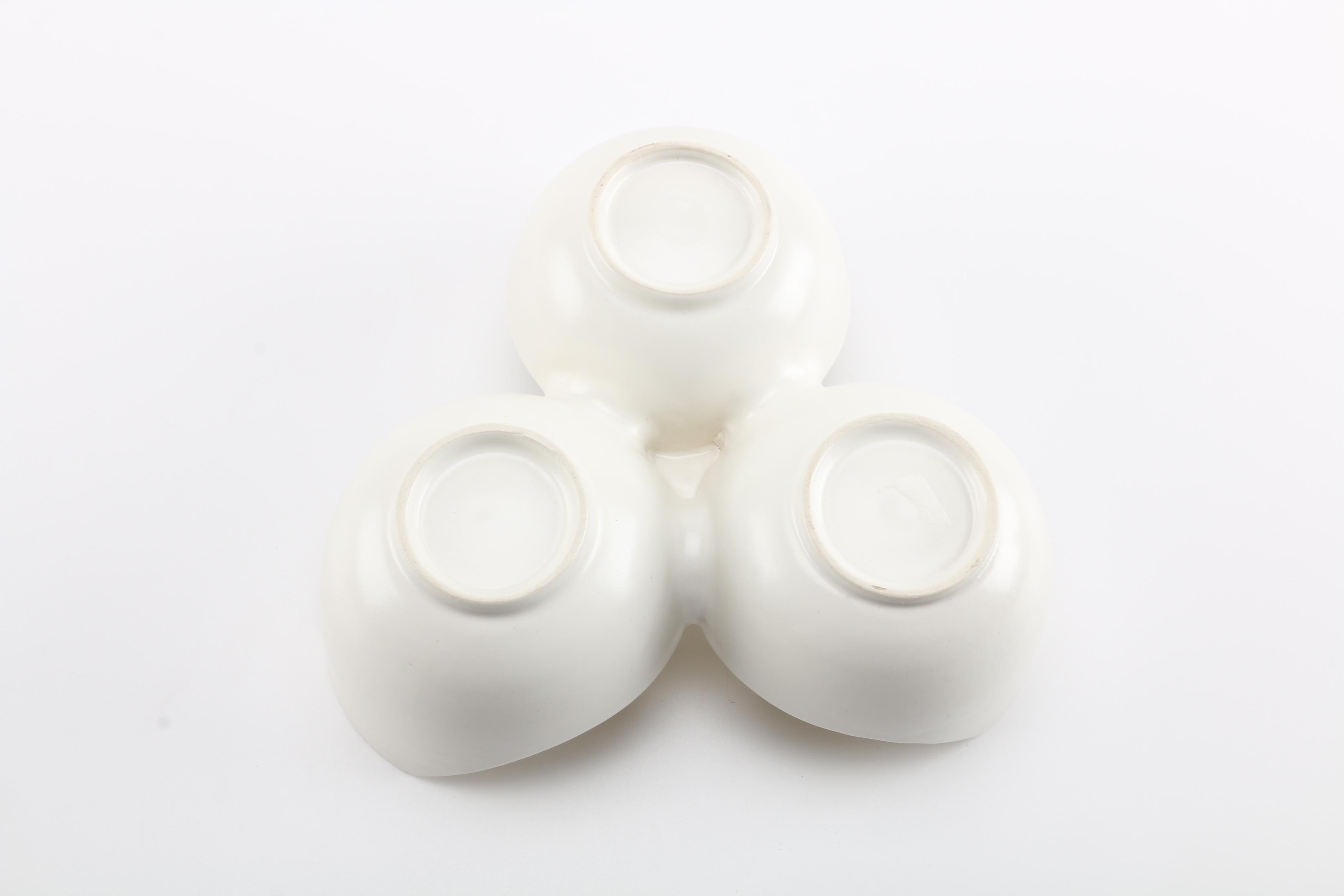 White Dishes for Tea and Entertaining