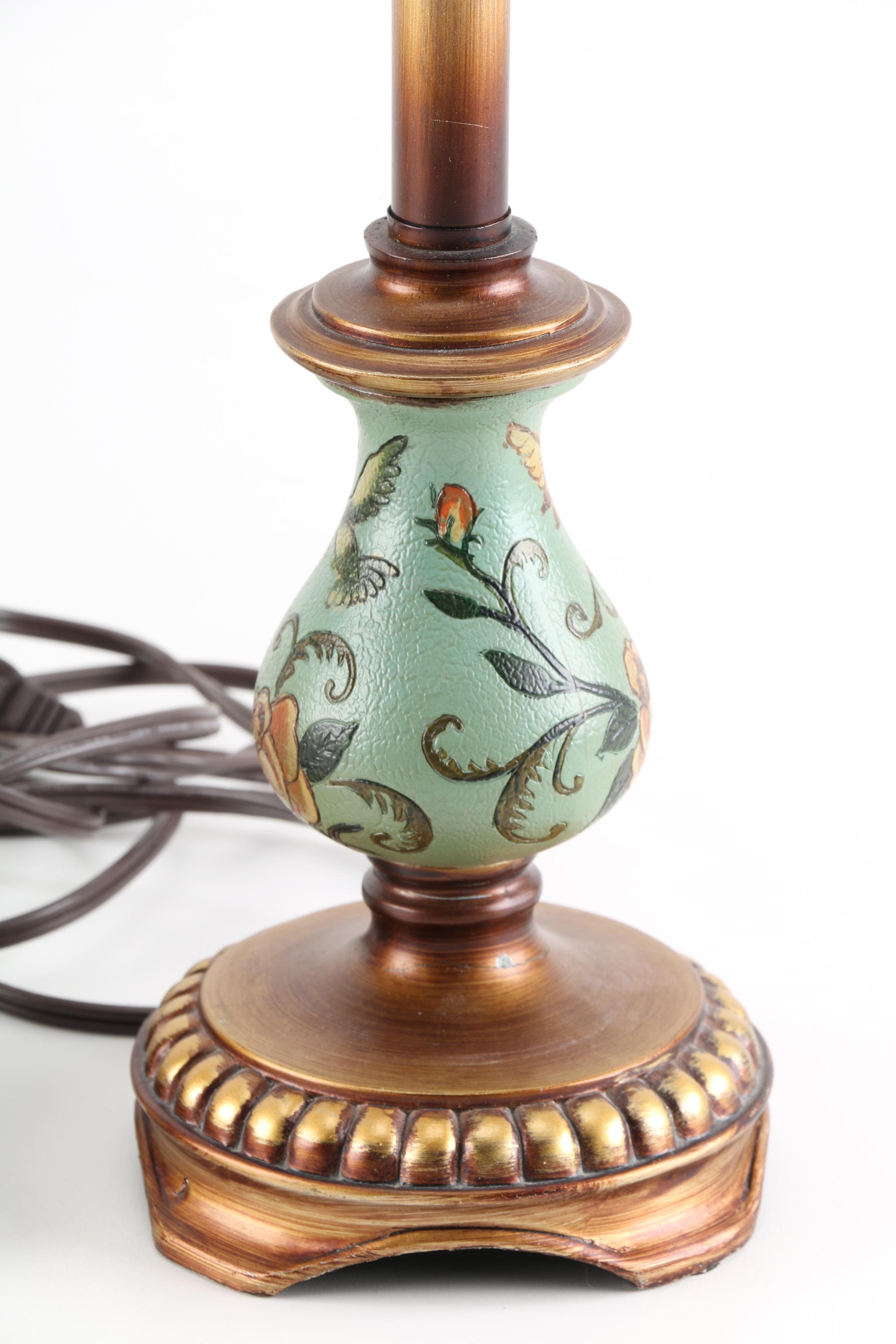 Pair of Miniature Urn-Style Table Lamps