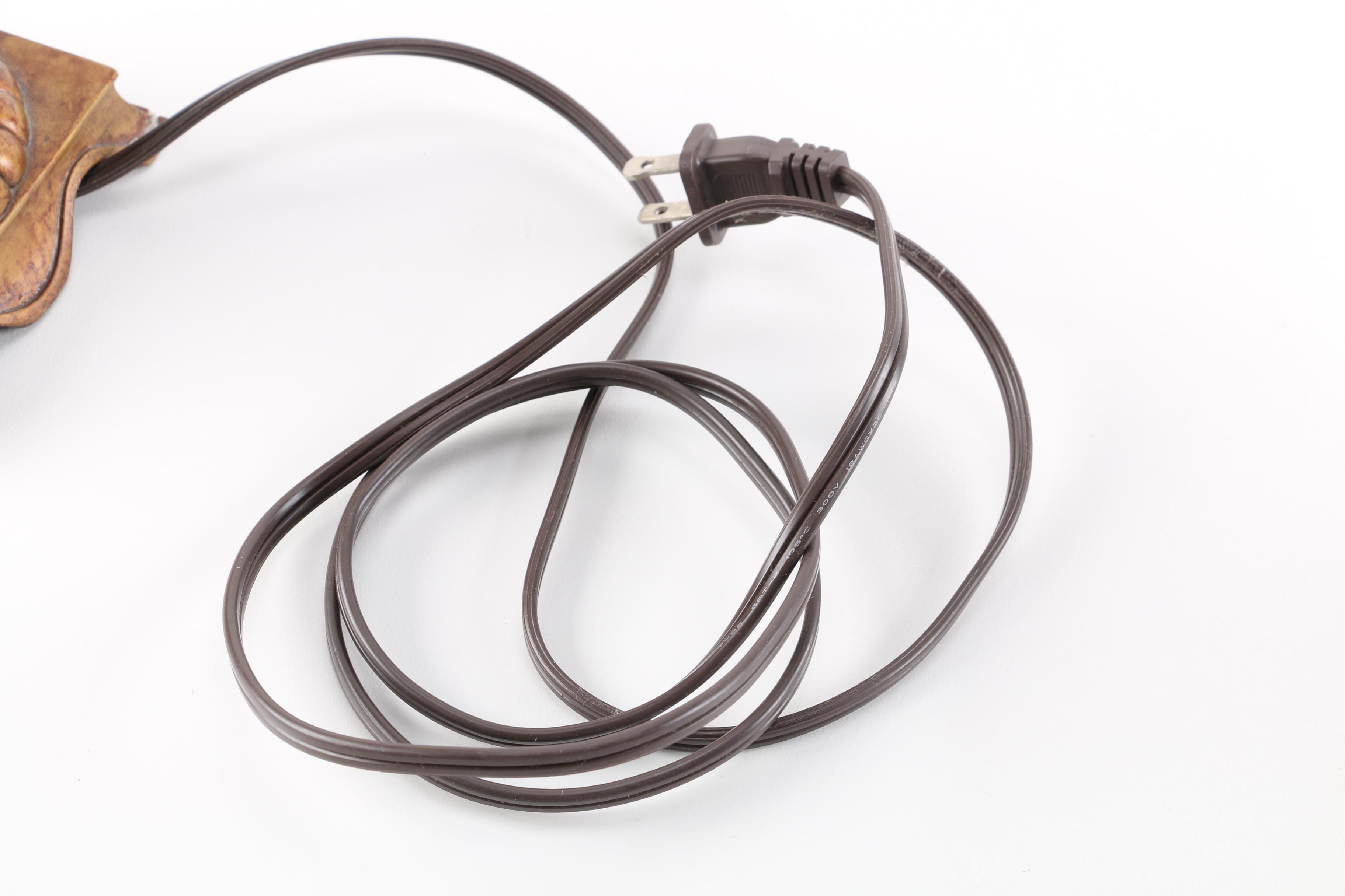 Pair of Miniature Urn-Style Table Lamps