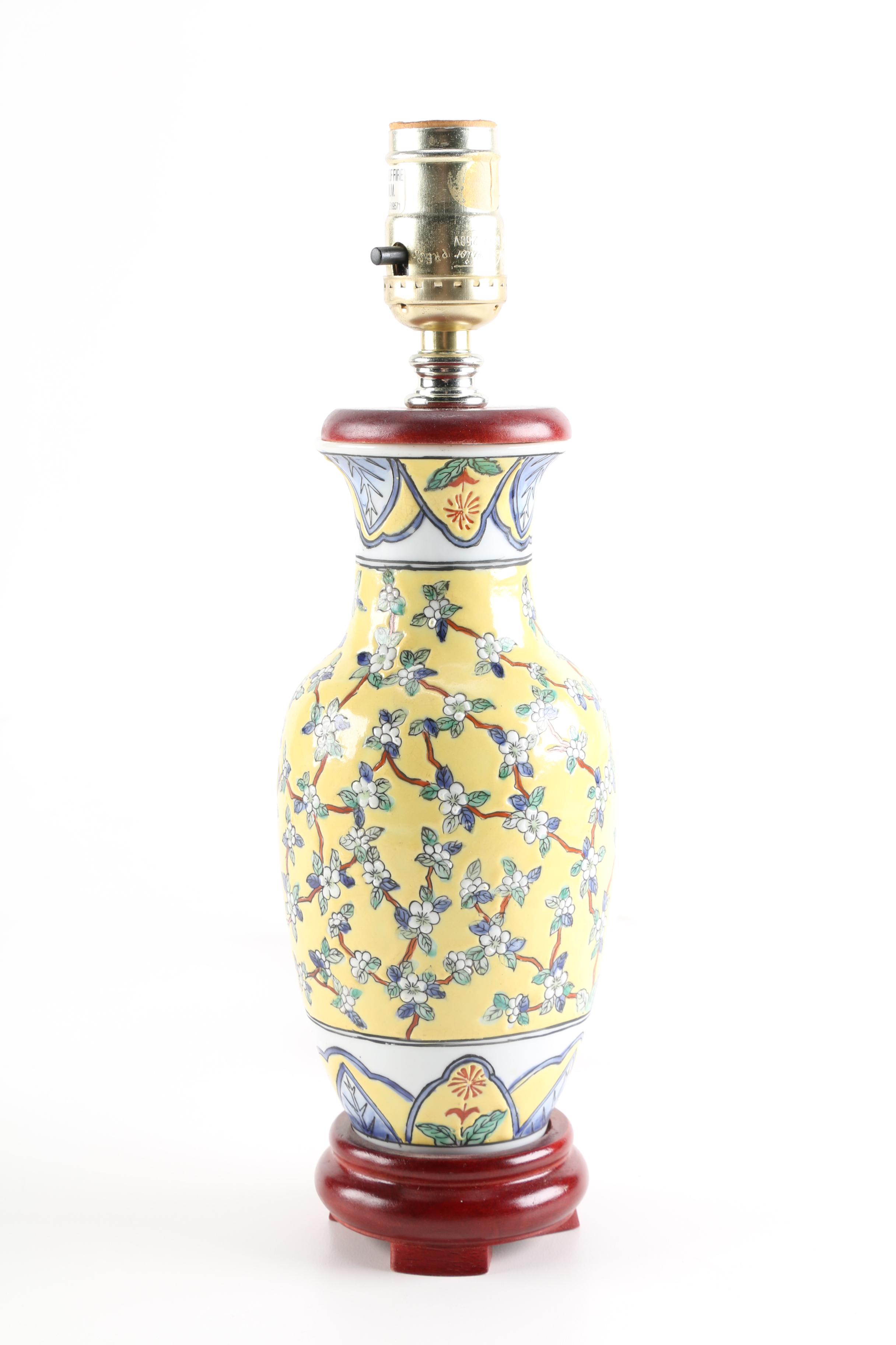 Pair of Ceramic Lamps