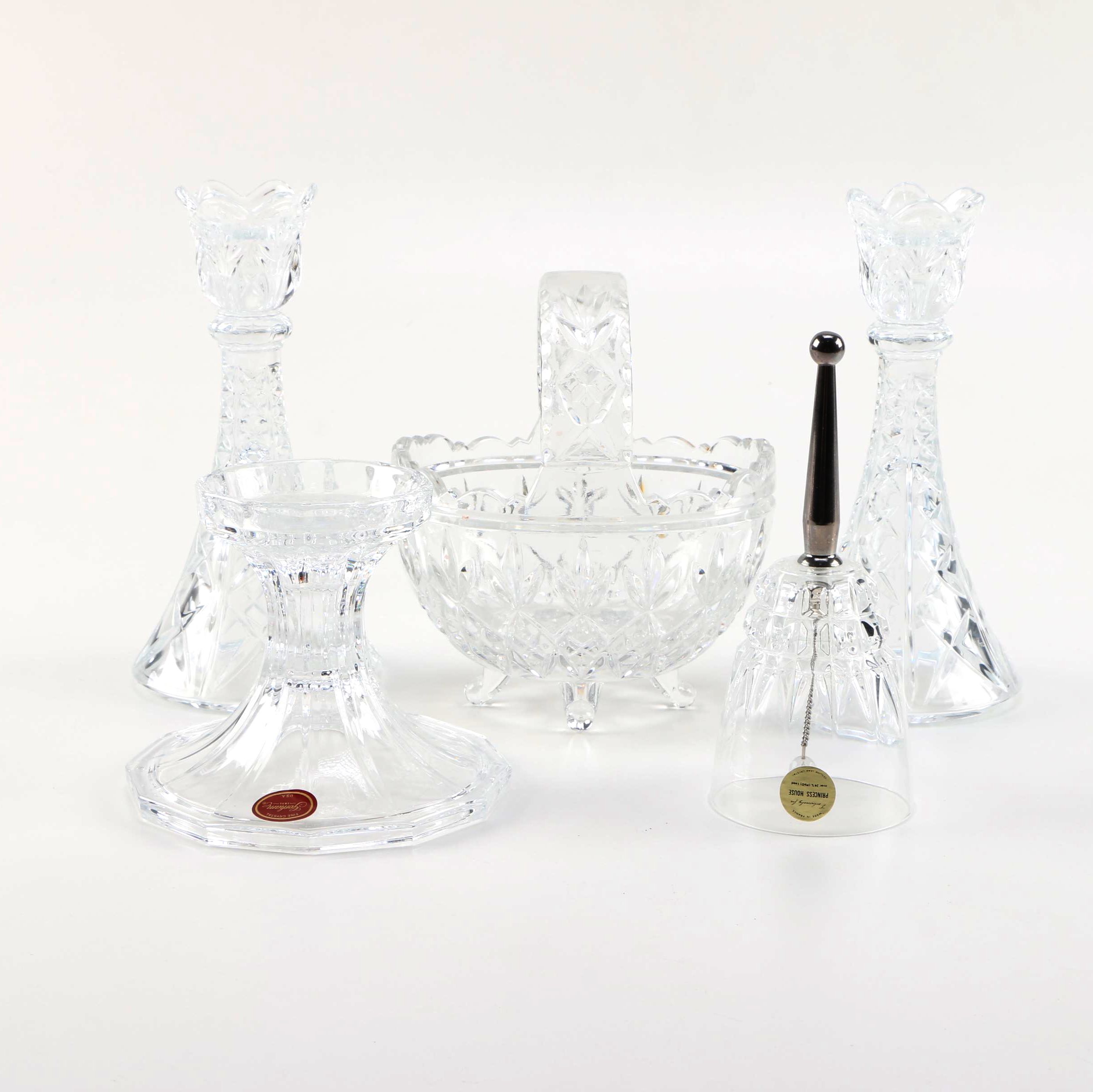 Variety of Crystal Decor Items Including Gorham