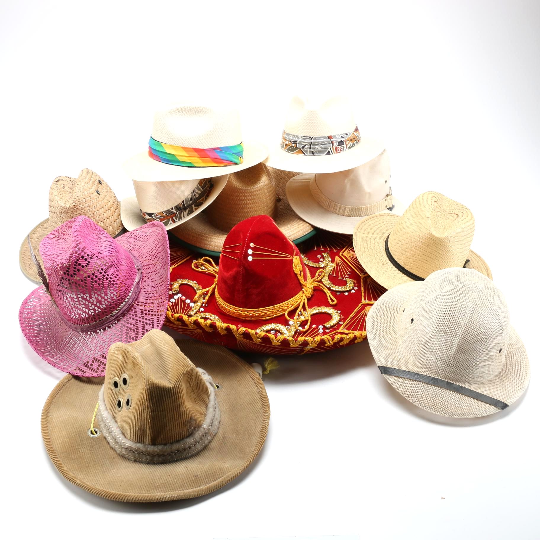 Sun Hat and Sombrero Collection Featuring Jordache