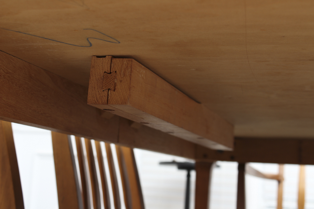 Mid-Century Walnut Dining Table and Chairs