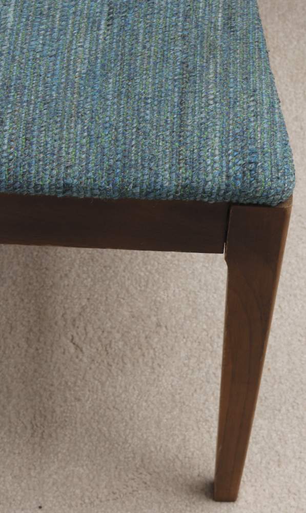 Mid-Century Walnut Dining Table and Chairs