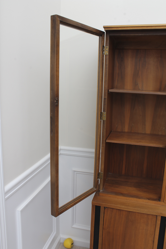 Mid-Century Teak Credenza Bookcase
