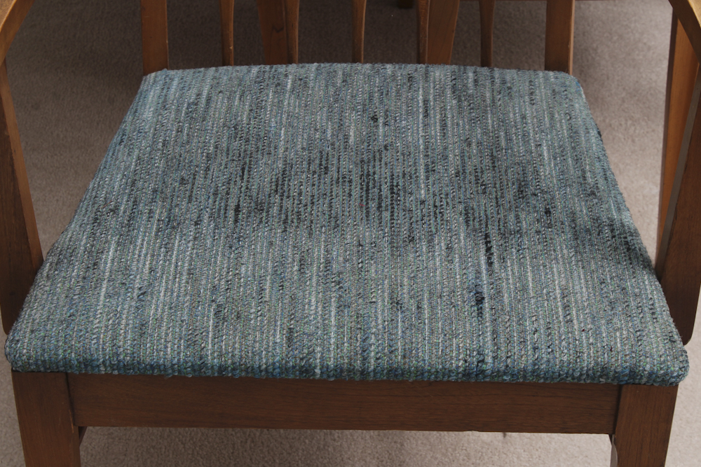 Mid-Century Walnut Dining Table and Chairs