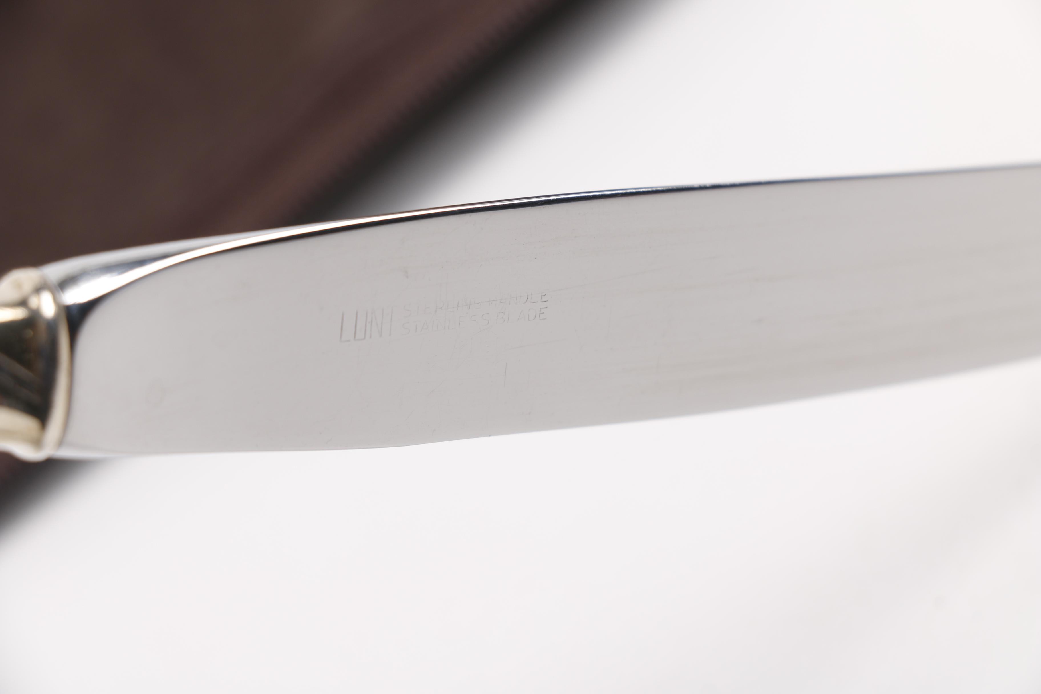 Lunt Silversmiths "Summer Song" Sterling Silver Flatware Set