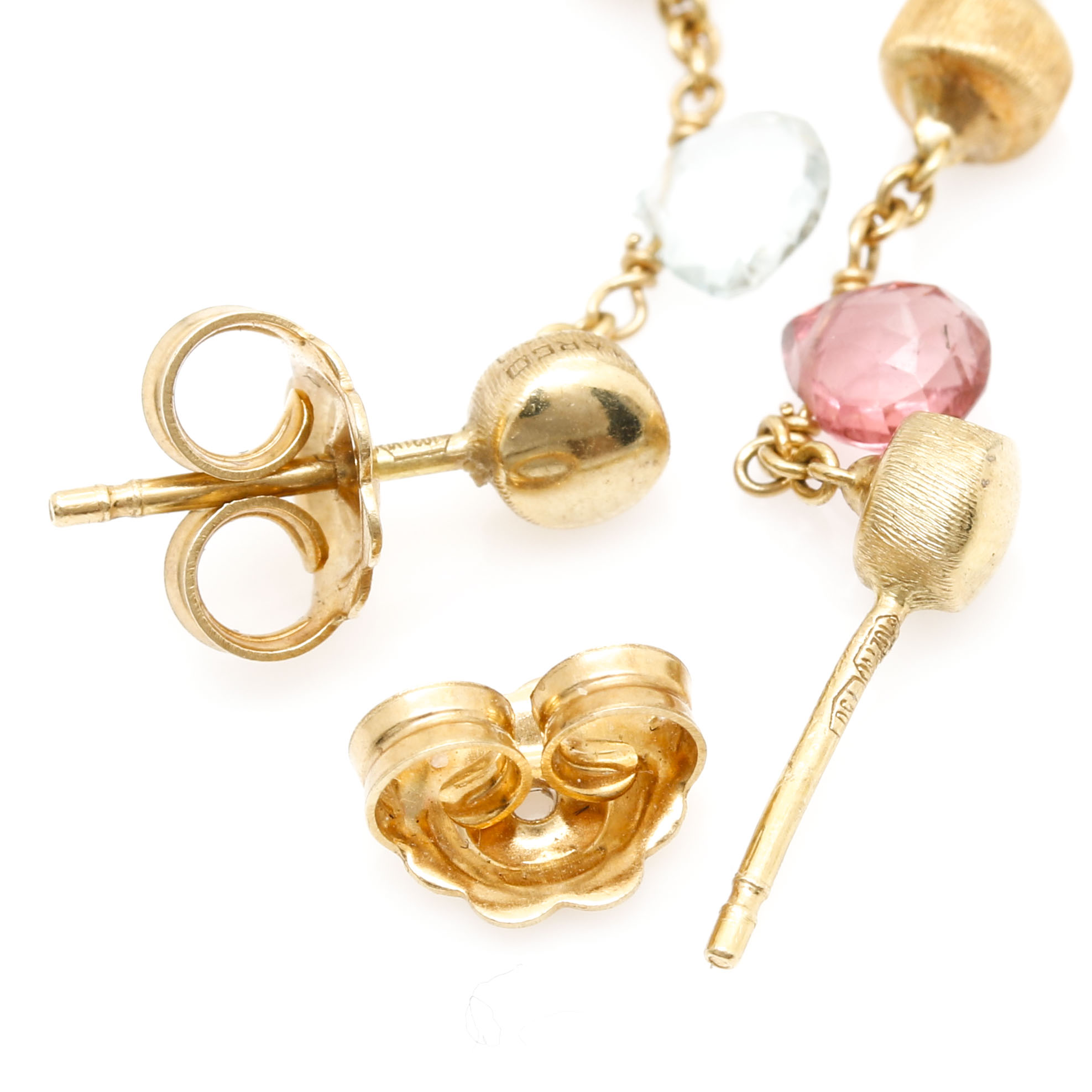 Marc Bicego 18K Yellow Gold Gemstone Earrings