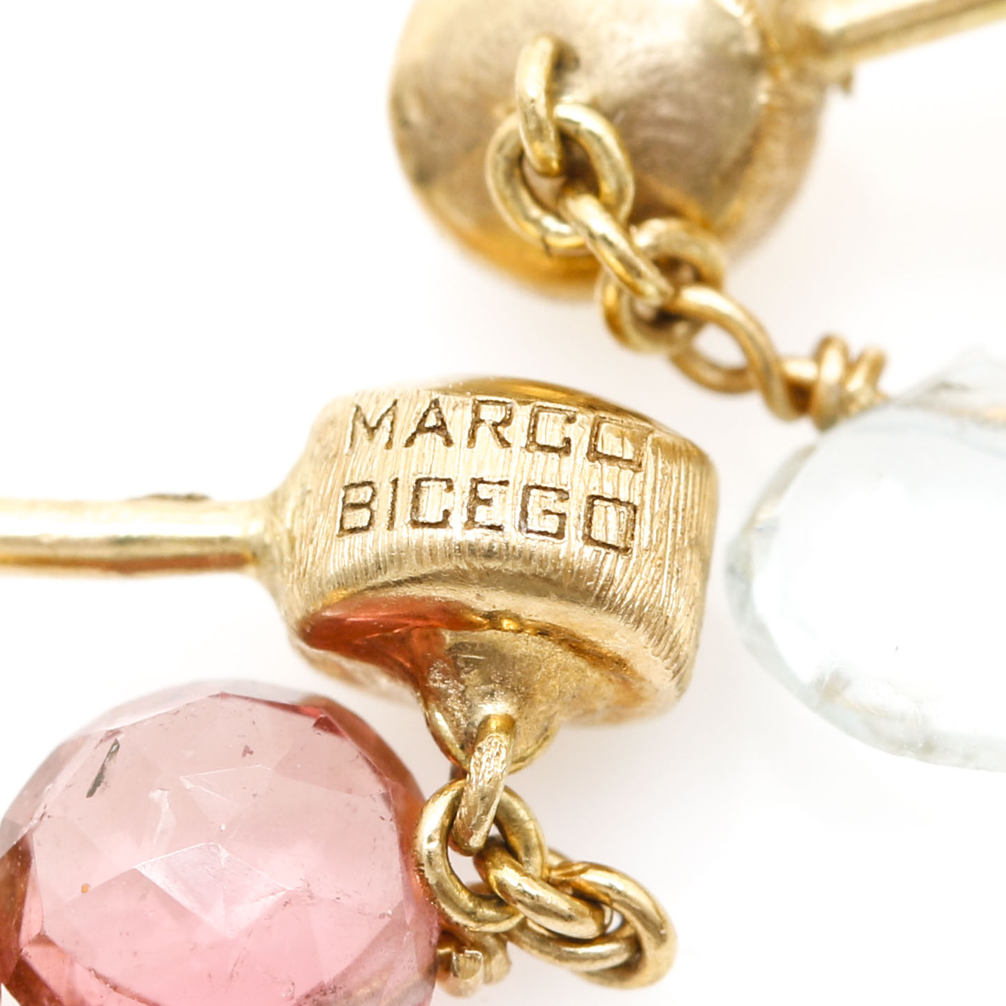 Marc Bicego 18K Yellow Gold Gemstone Earrings