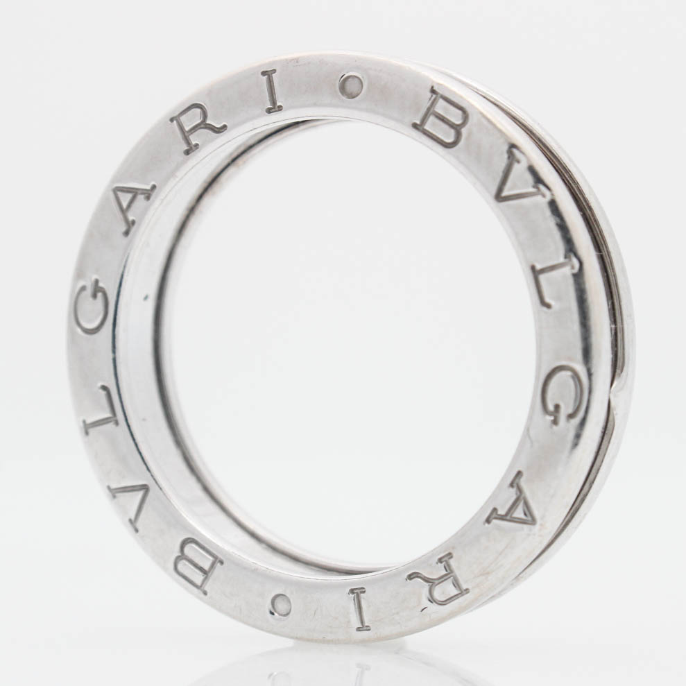 18K White Gold Bulgari Ring