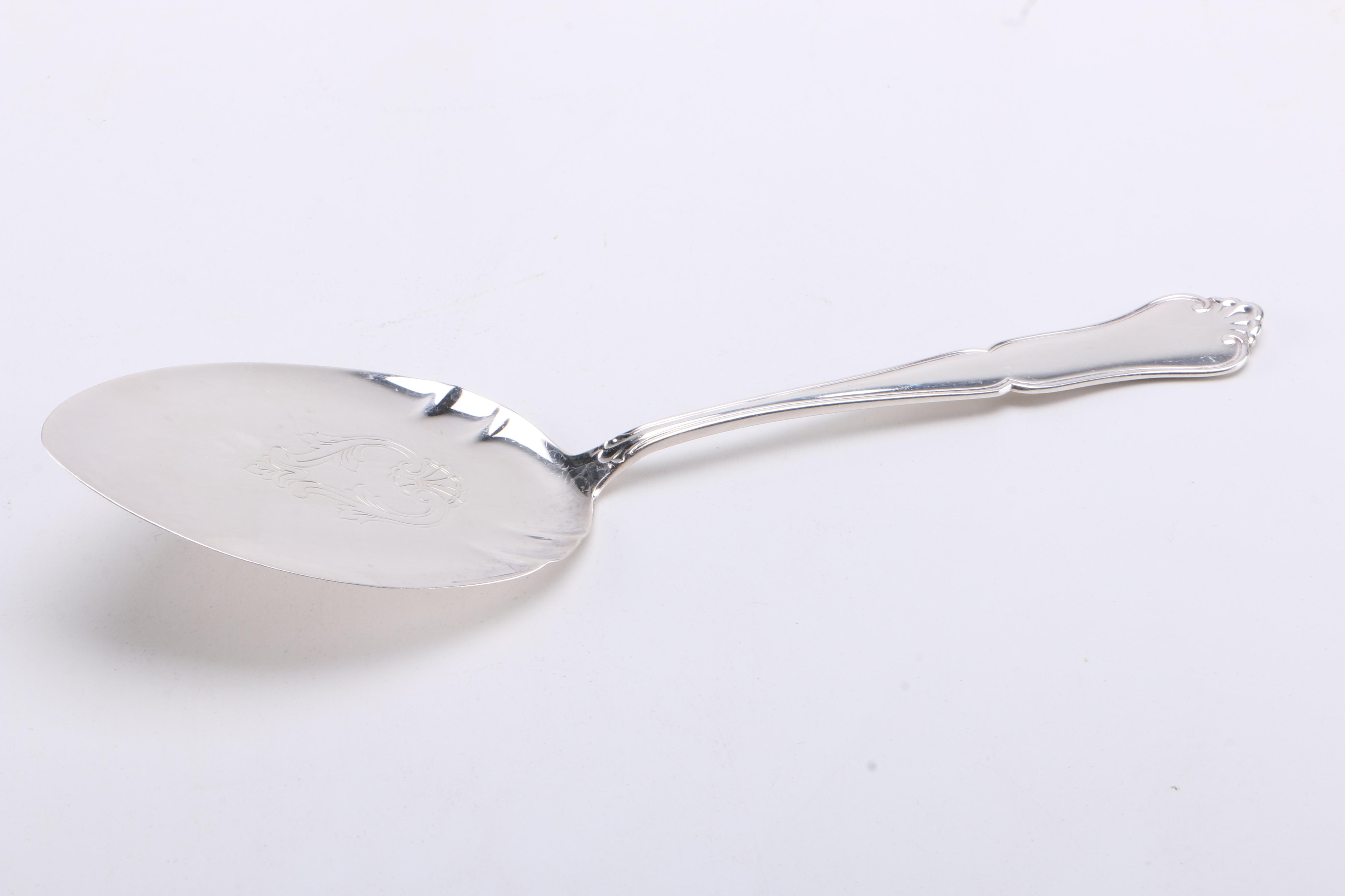 Norwegian 925 Silver Flatware Featuring Thorvald Marthinsen Sølvvarefabrikk