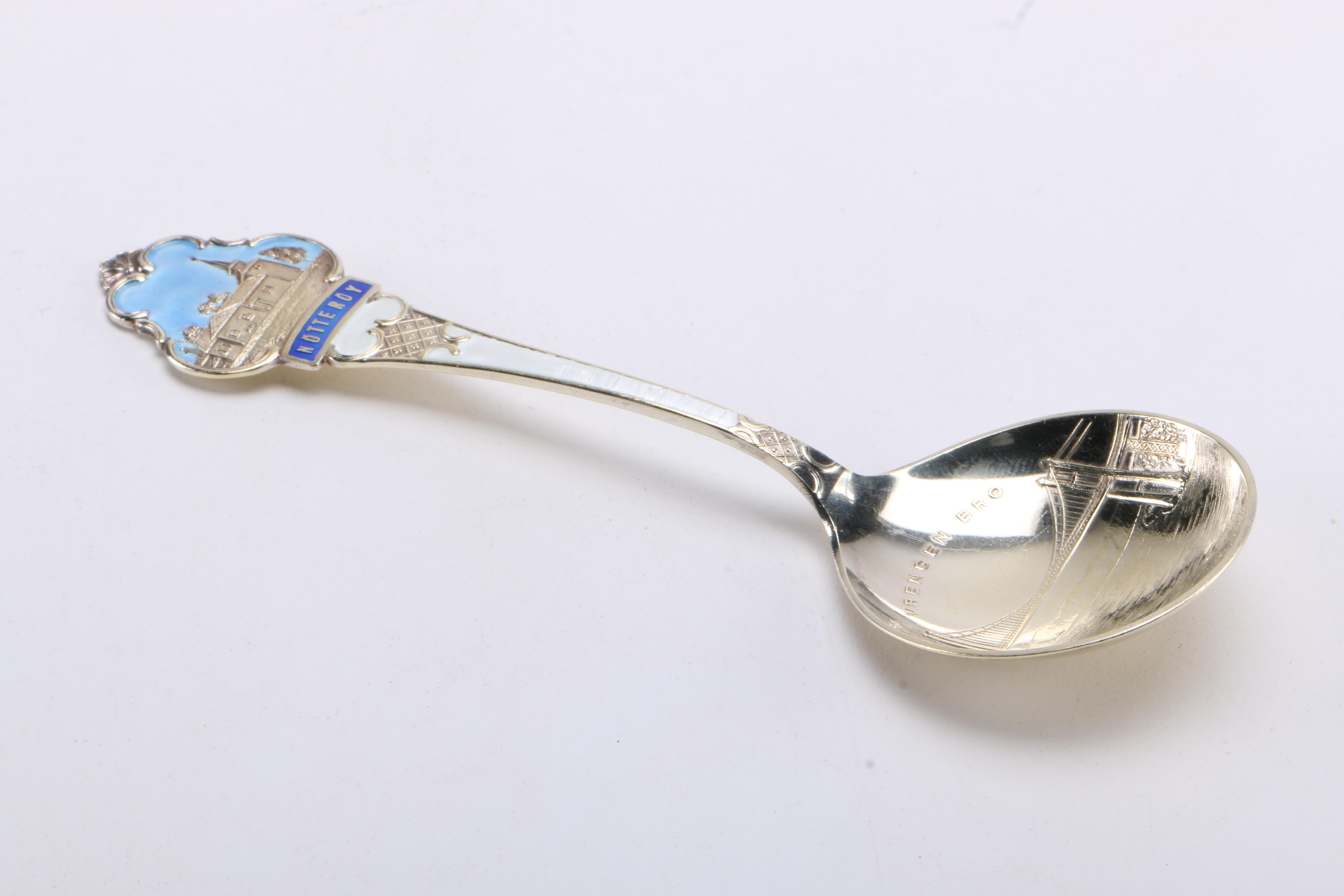 Norwegian 925 Silver Flatware Featuring Thorvald Marthinsen Sølvvarefabrikk