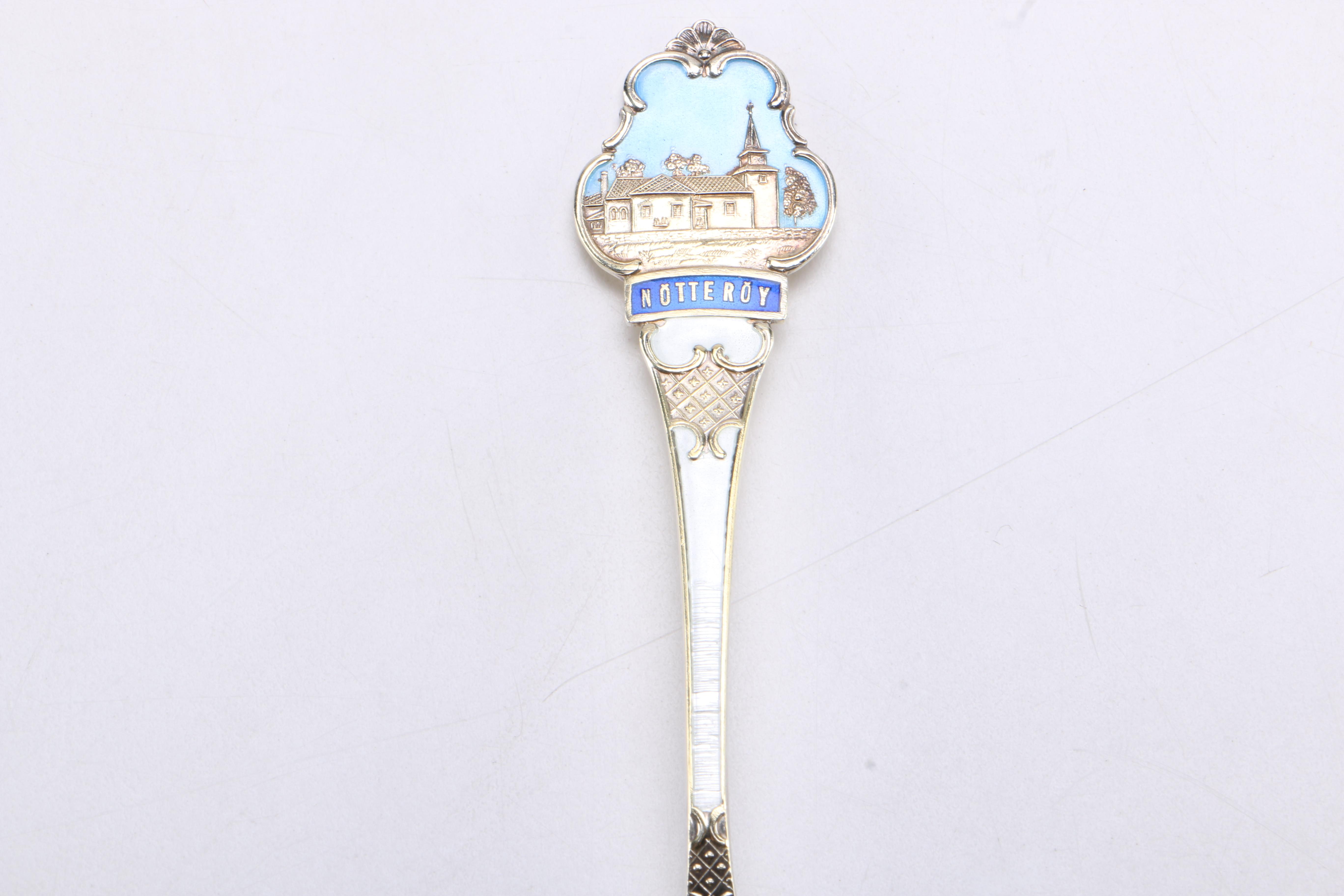 Norwegian 925 Silver Flatware Featuring Thorvald Marthinsen Sølvvarefabrikk