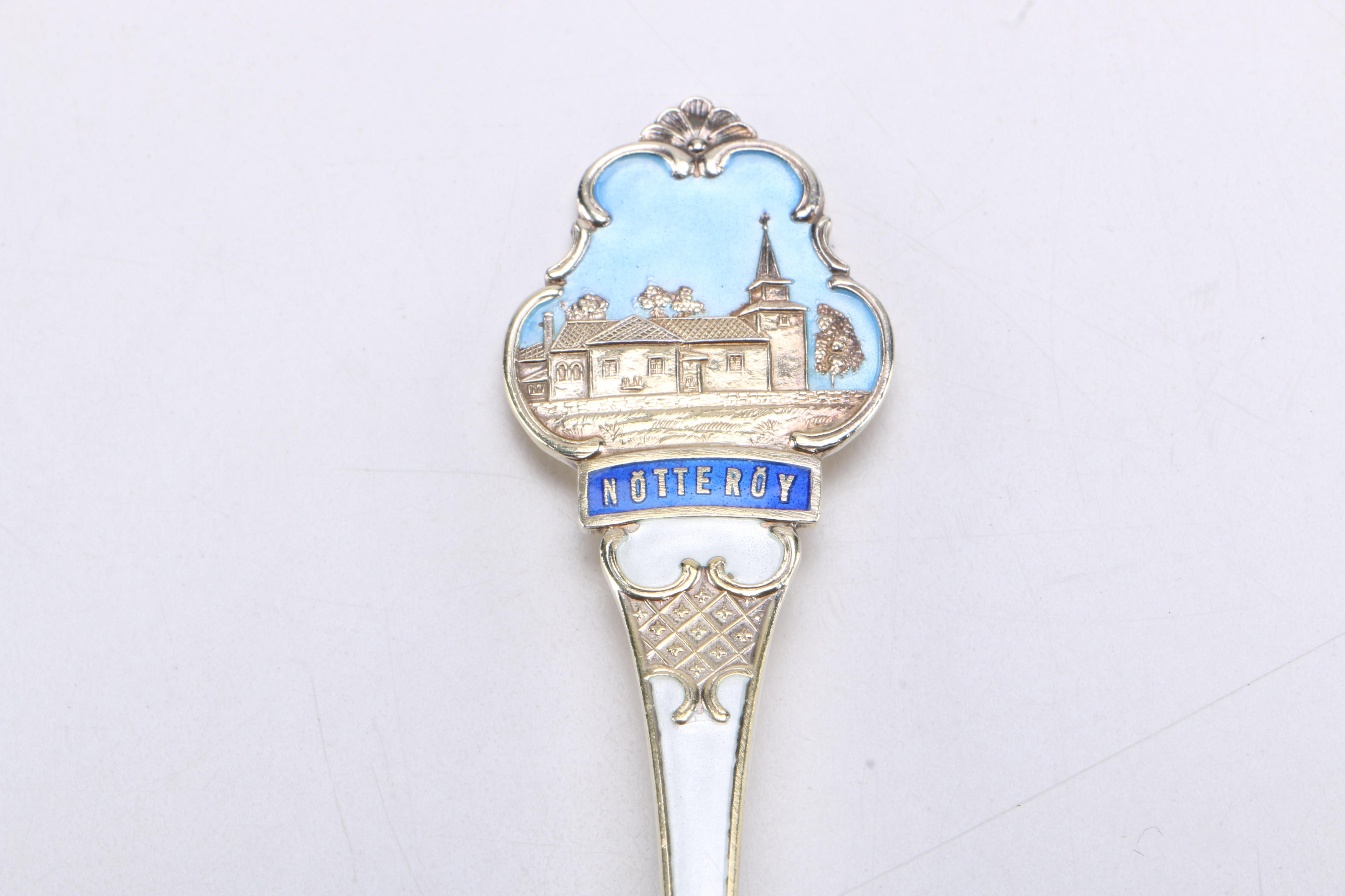 Norwegian 925 Silver Flatware Featuring Thorvald Marthinsen Sølvvarefabrikk