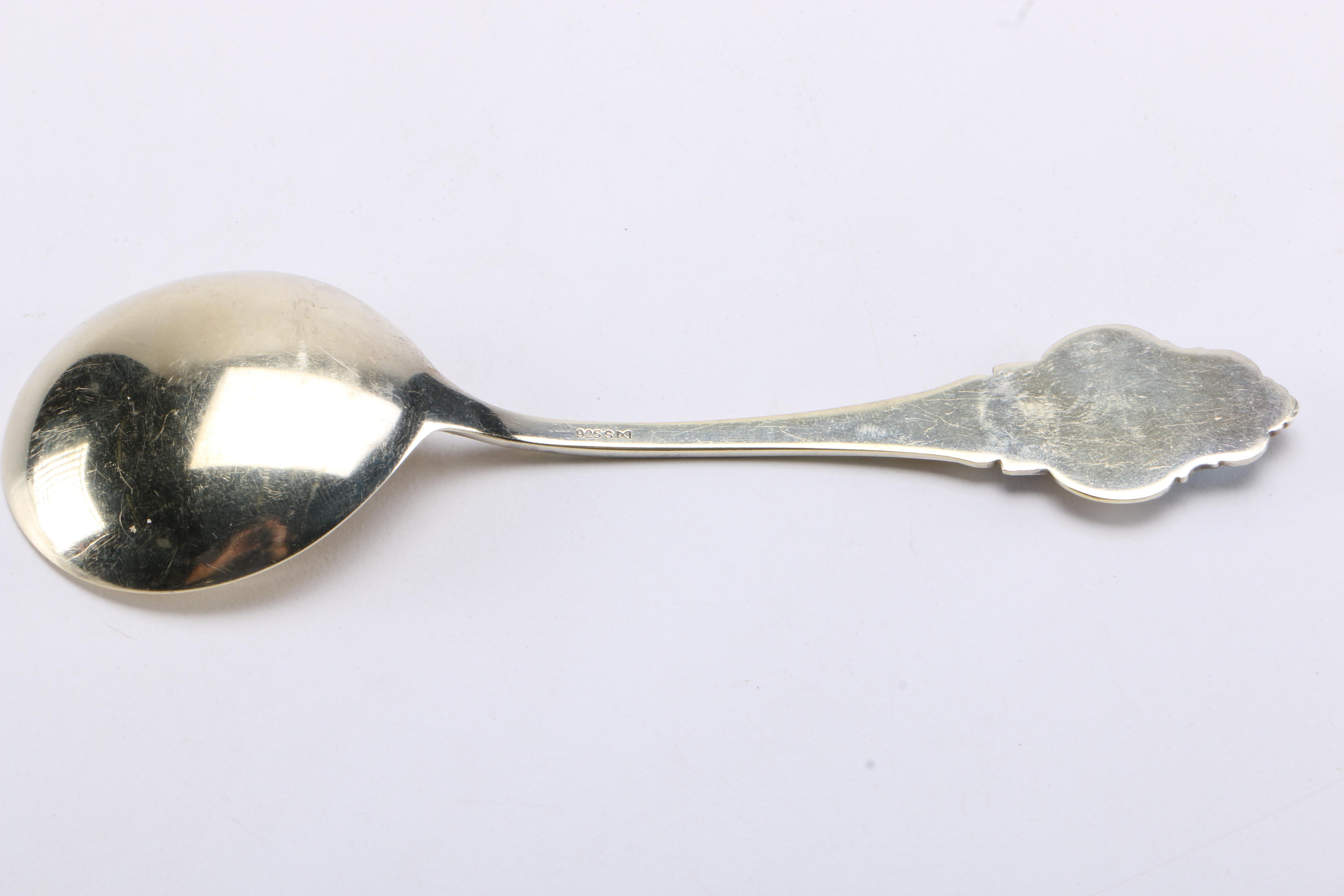 Norwegian 925 Silver Flatware Featuring Thorvald Marthinsen Sølvvarefabrikk