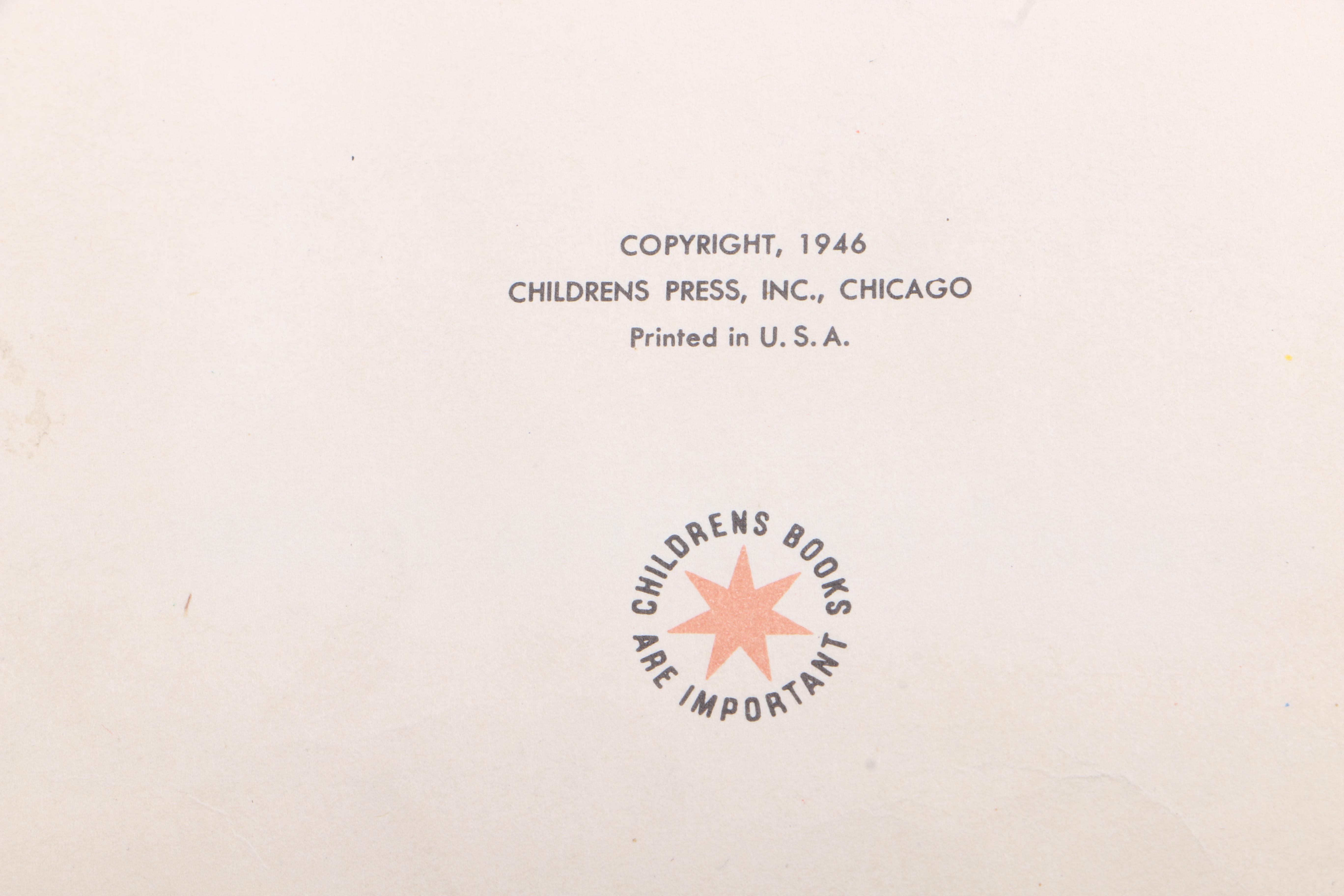 1946 "Scatter the Chipmunk" by Catherine Cate Cobientz