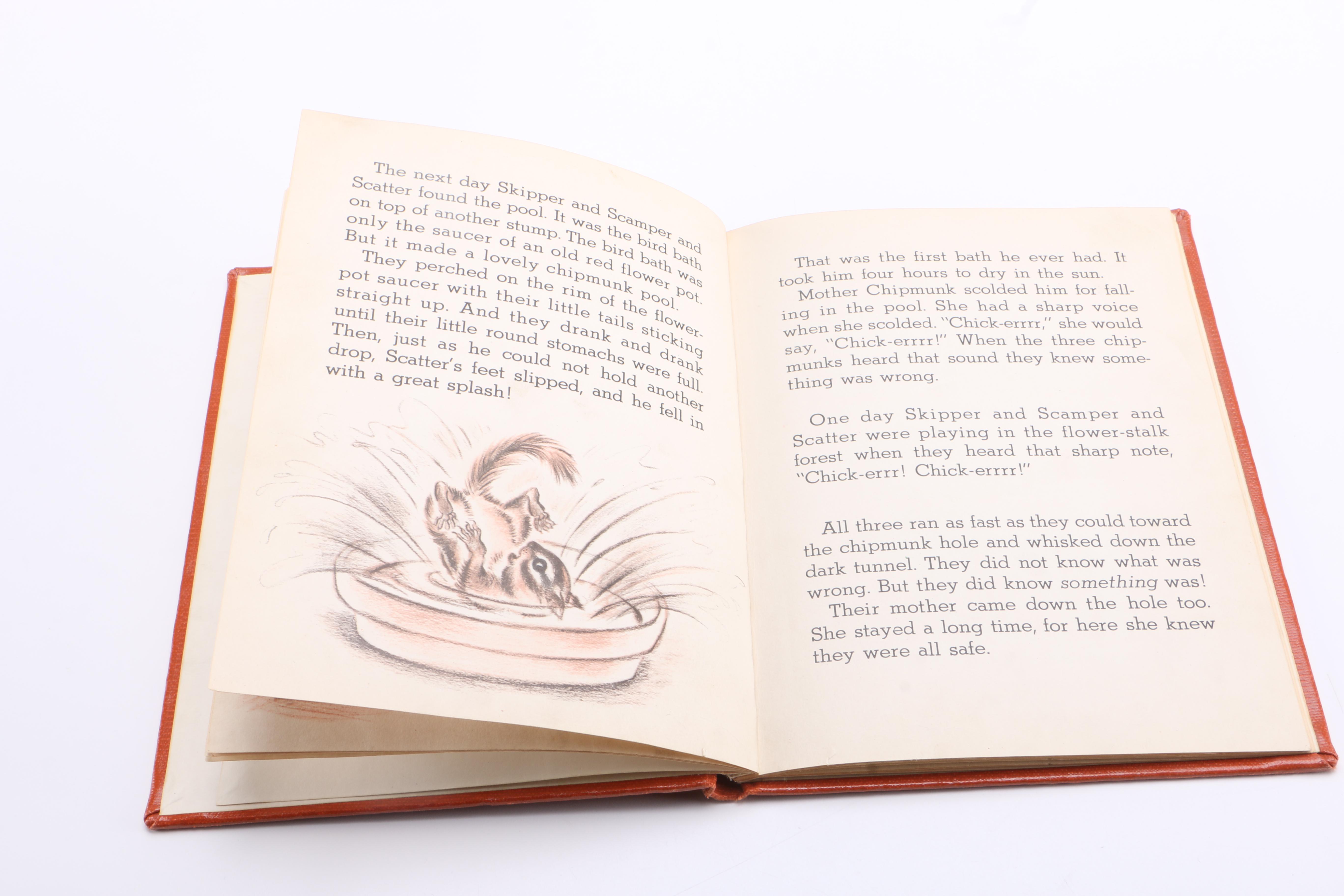 1946 "Scatter the Chipmunk" by Catherine Cate Cobientz