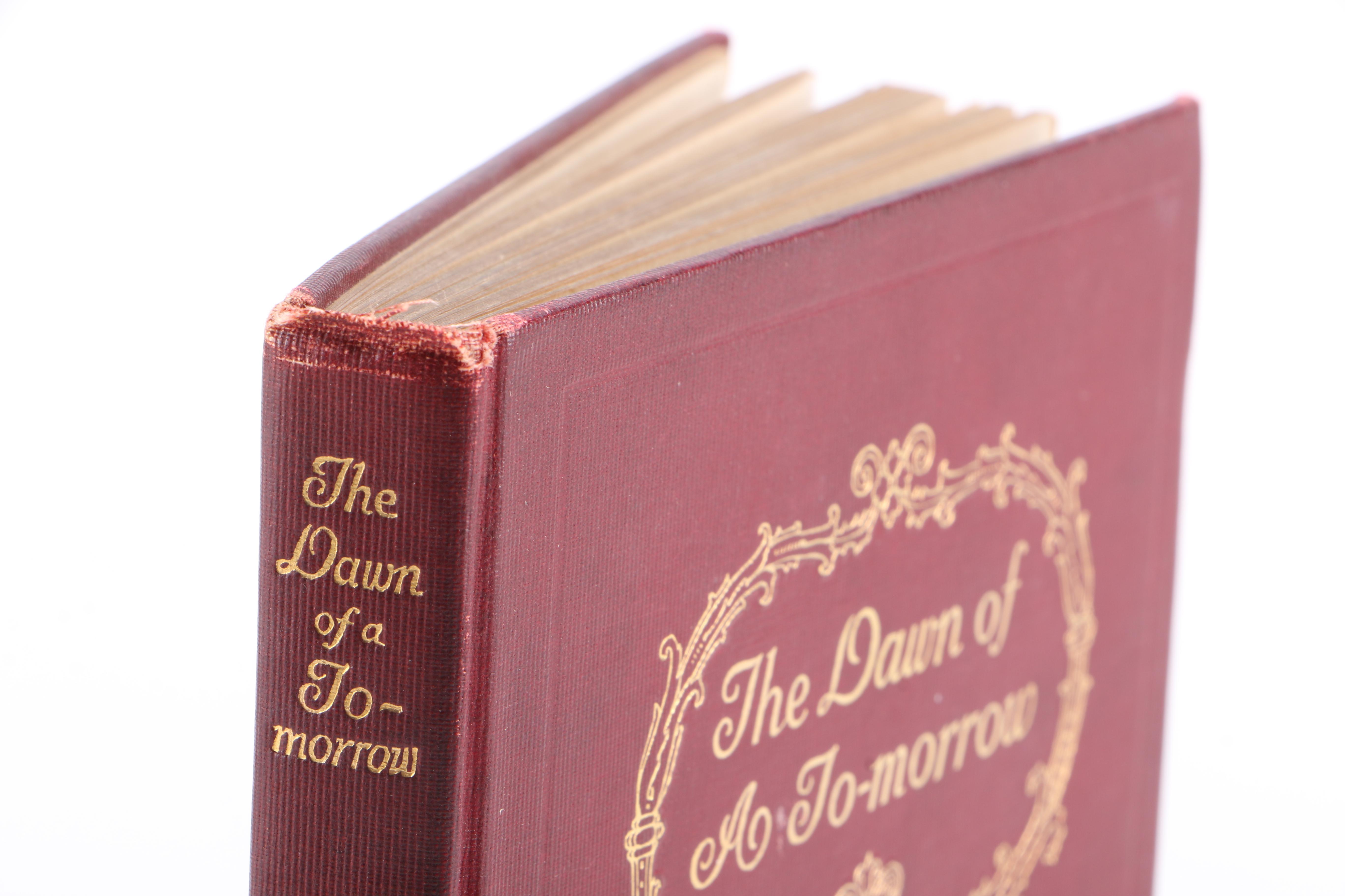 1908 "The Dawn of A To-Morrow" by Frances Hodgson Burnett